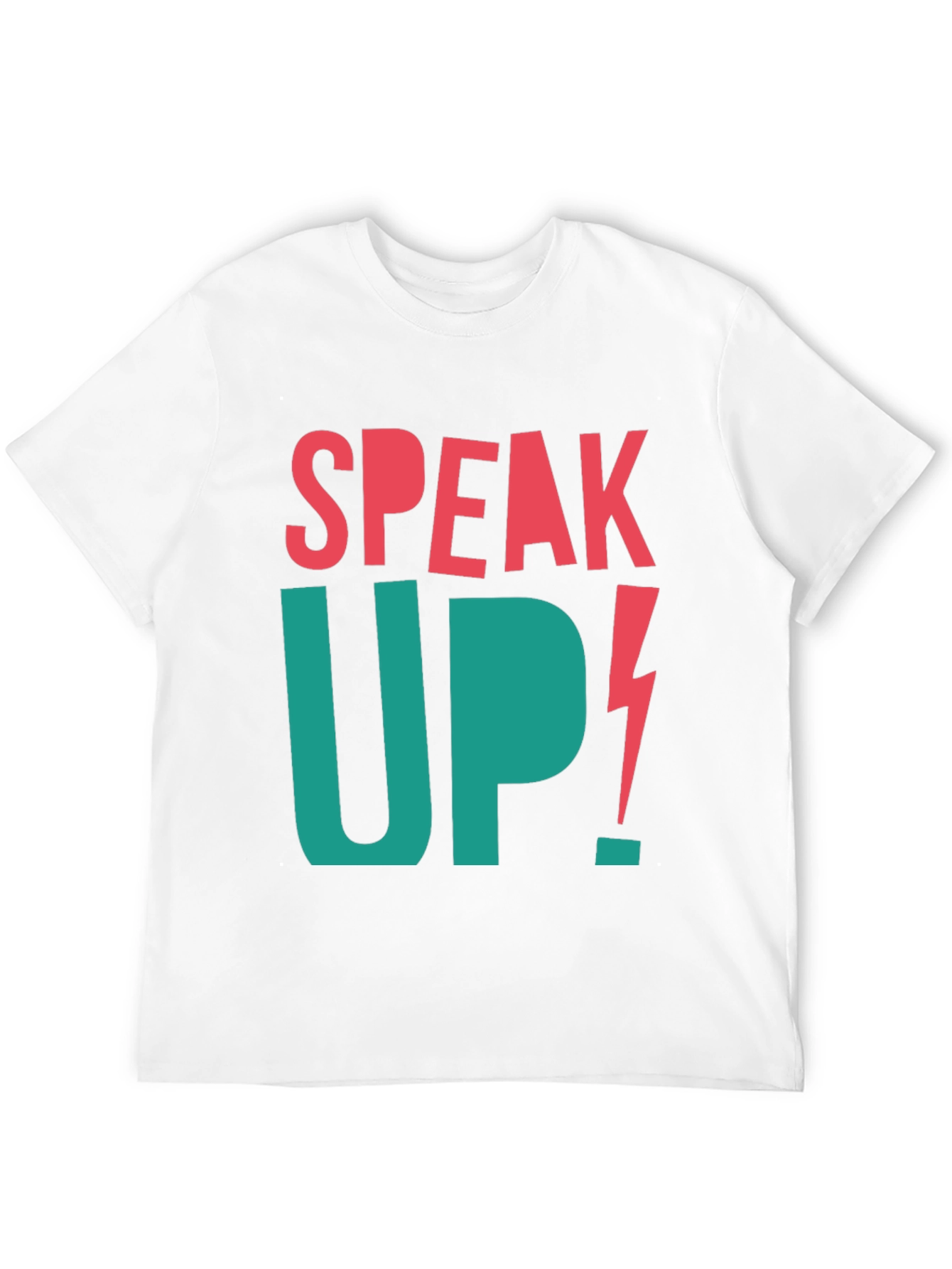 Black Speak Up Graphic Tee view 12