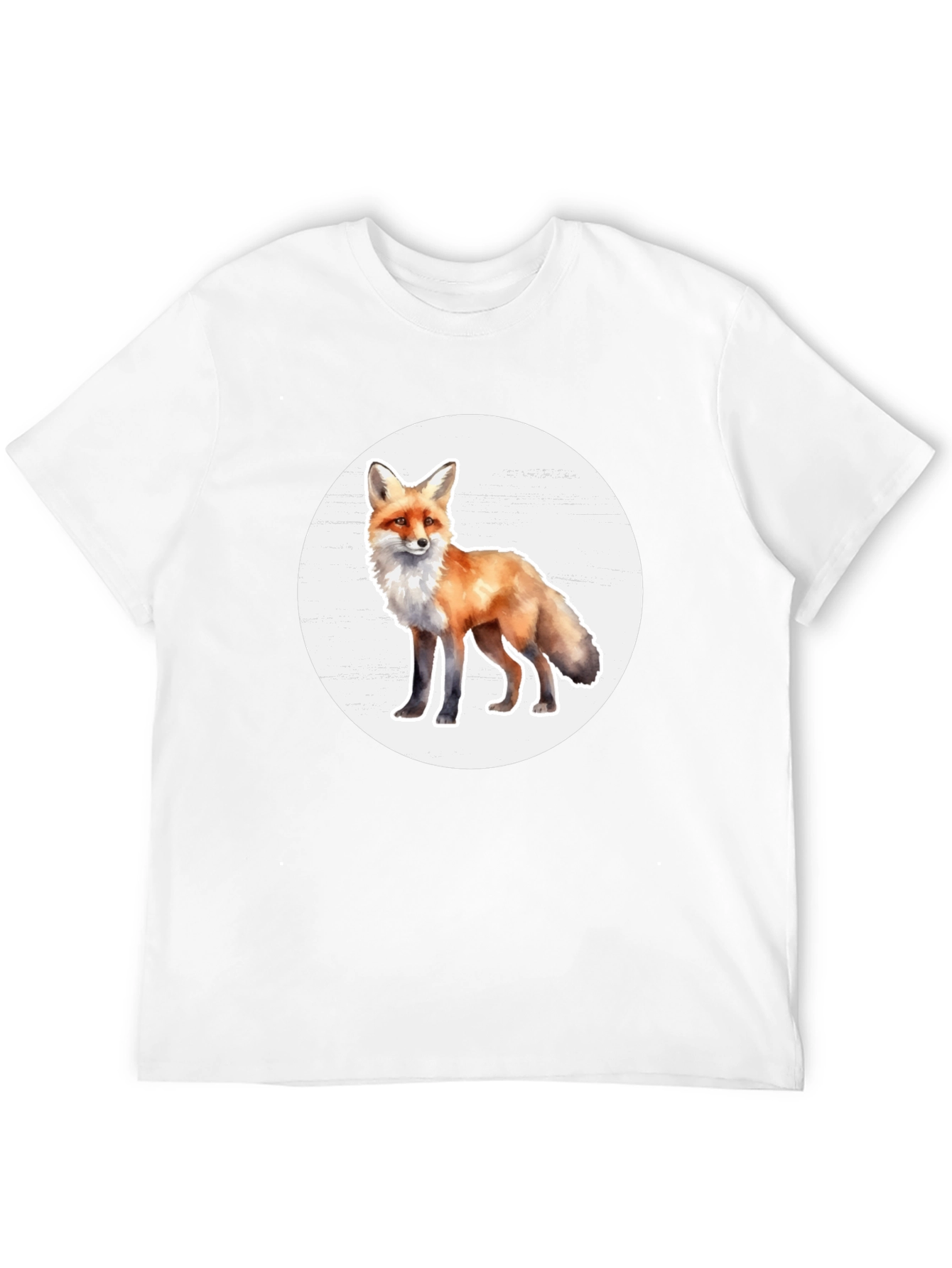 Black Fox Graphic Tee - Stylish Animal Print T-Shirt view 12
