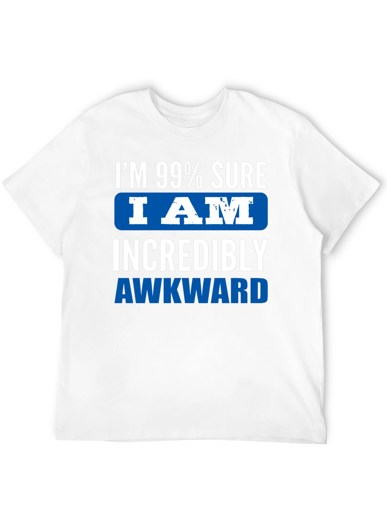 Black Awkward T-Shirt: Funny Graphic Tee for Introverts view 12