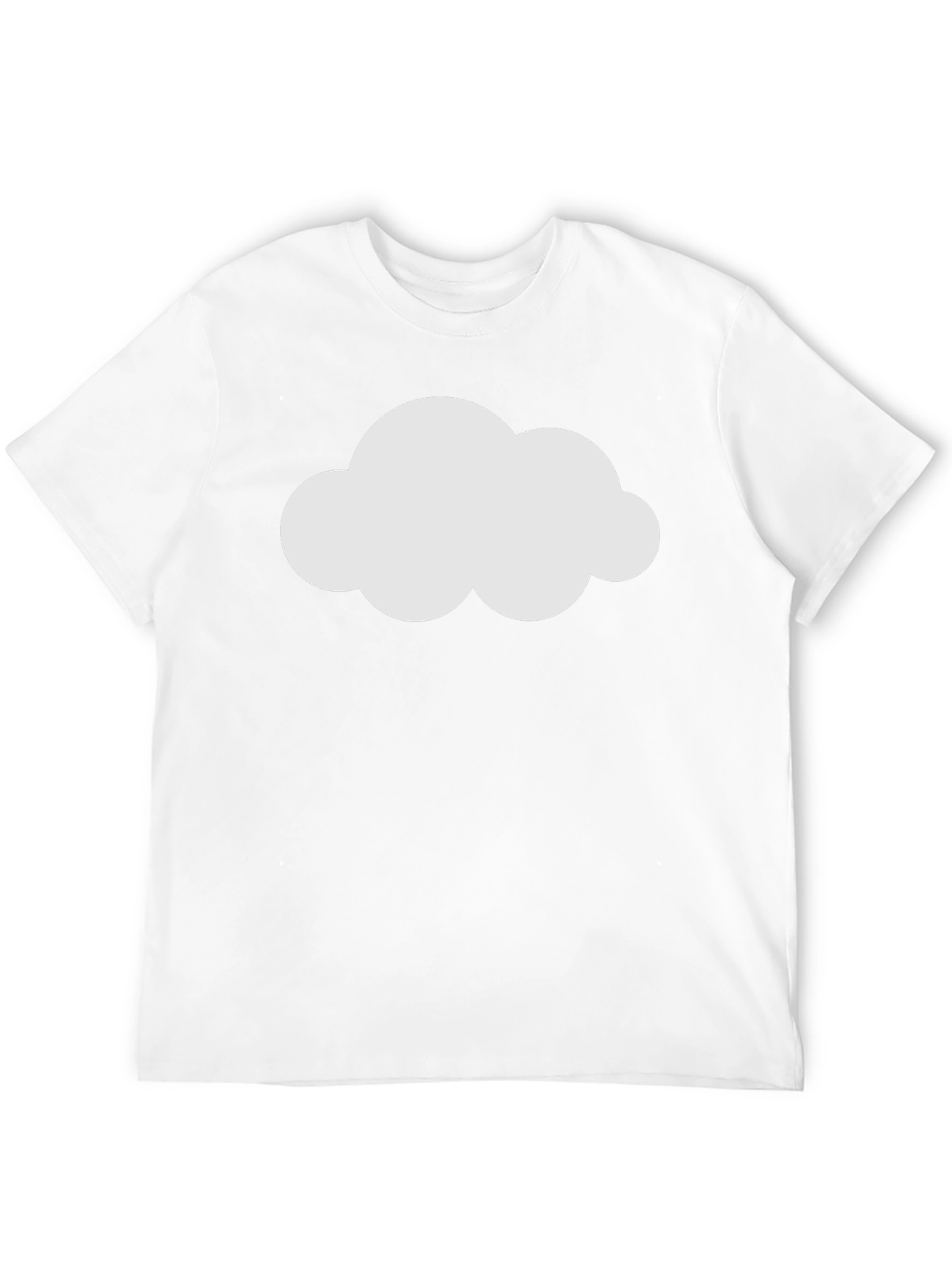 Black Cloud Graphic Black T-Shirt view 12