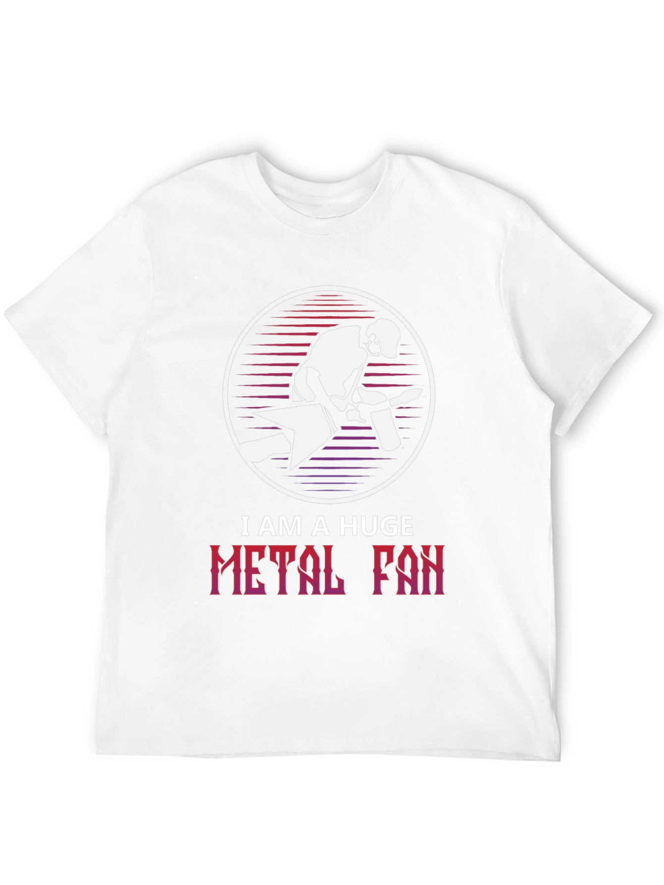 Black Metal Fan T-Shirt view 12