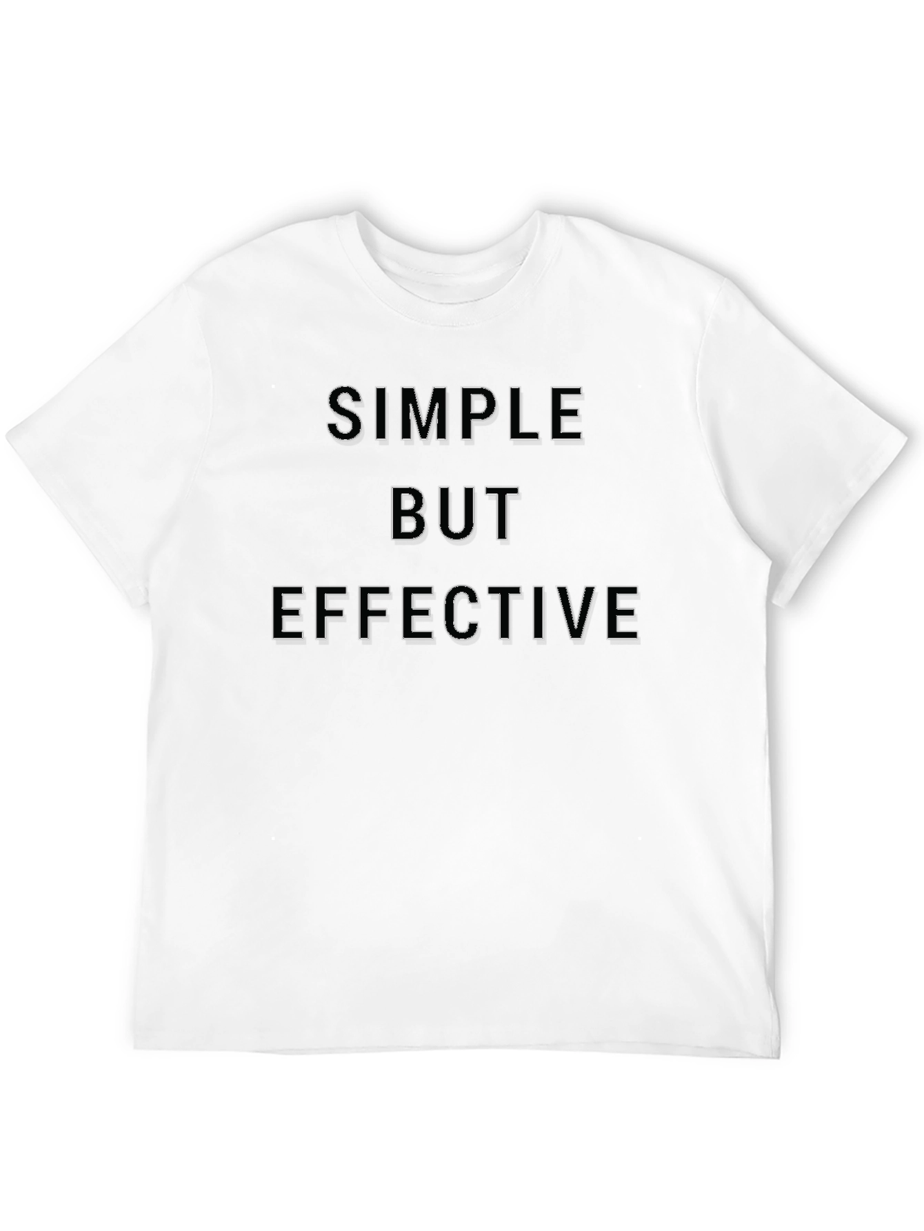 Black Simple But Effective Black T-Shirt view 12