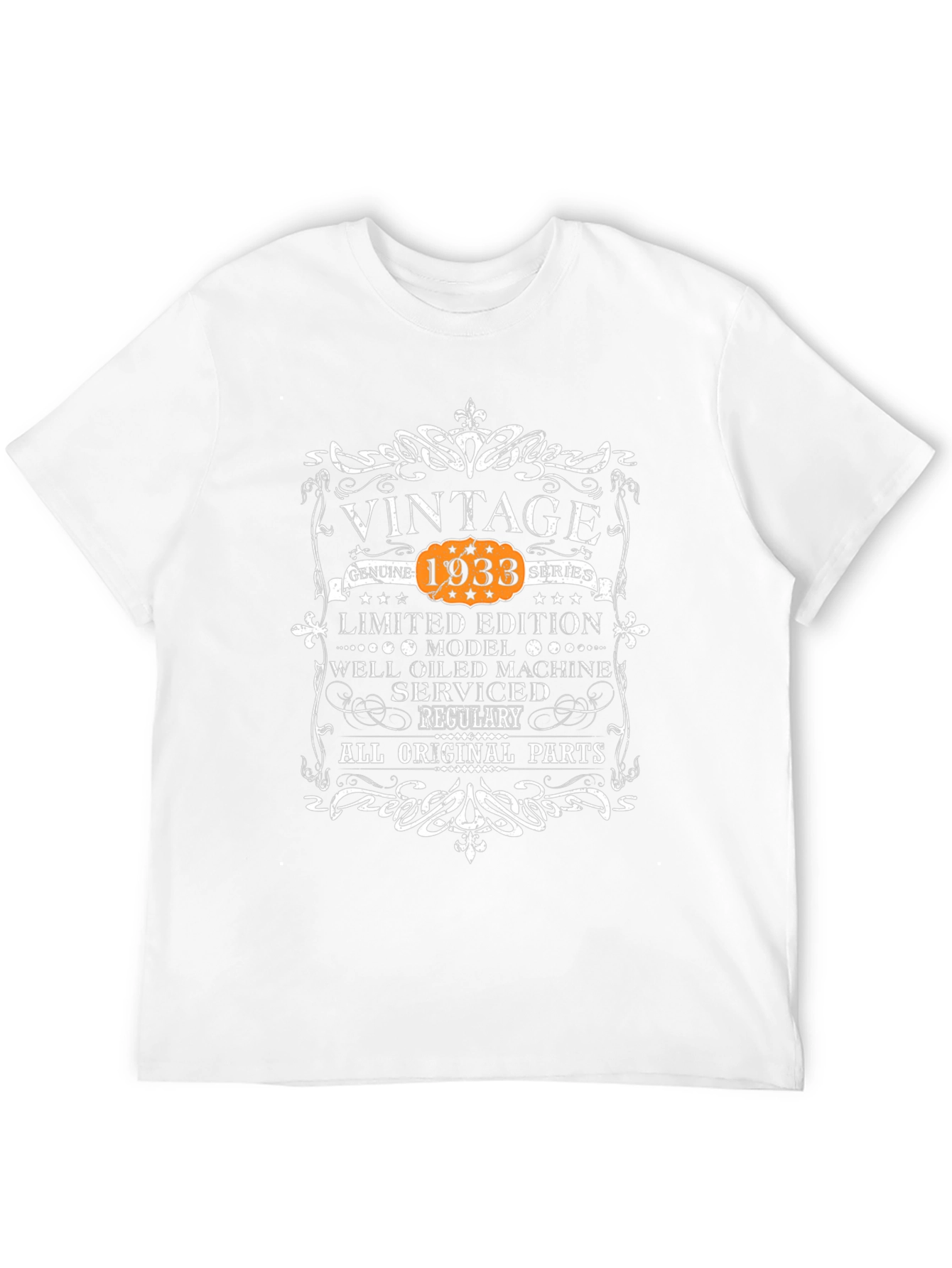 Black Vintage 1933 Limited Edition T-Shirt view 12