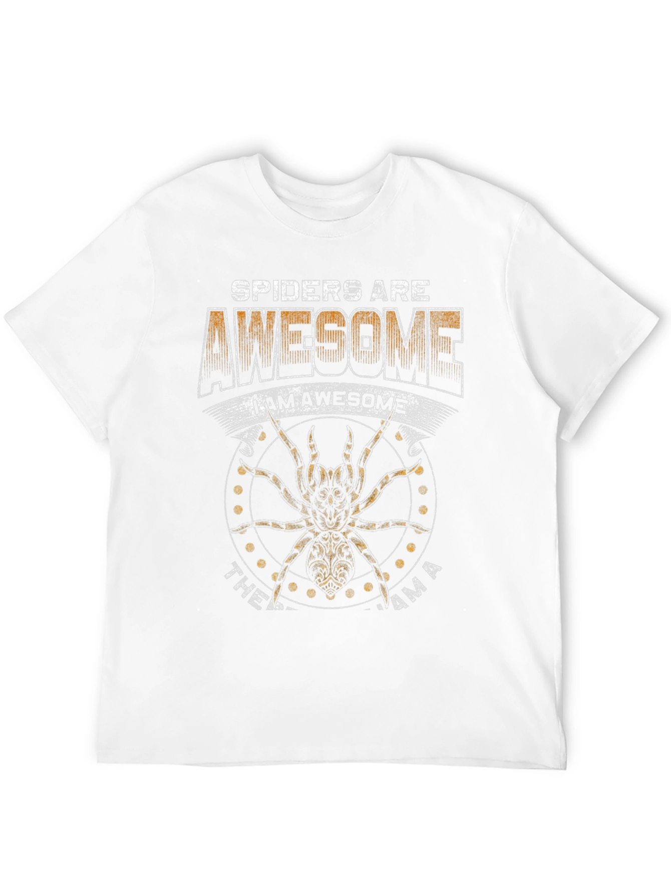 Black Spiders Are Awesome Graphic T-Shirt view 12