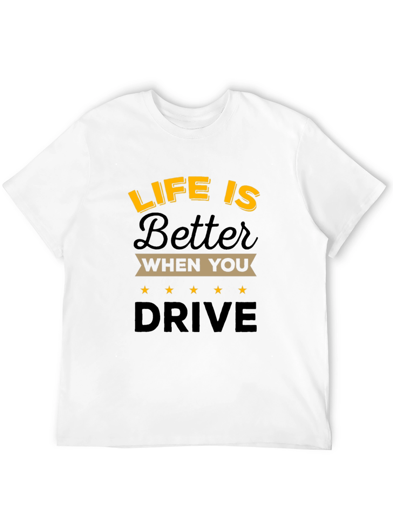 Black Life is Better When You Drive T-Shirt view 12
