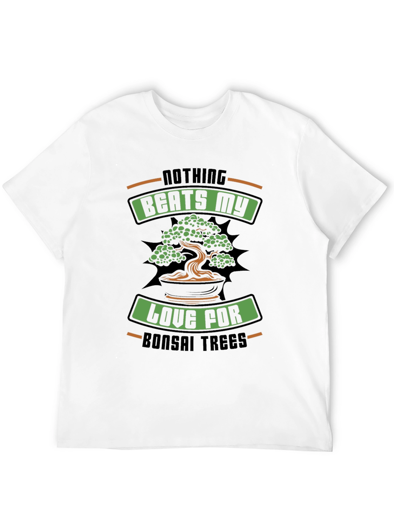 Black Bonsai Tree Lover Graphic Tee - Nature Inspired Design view 12