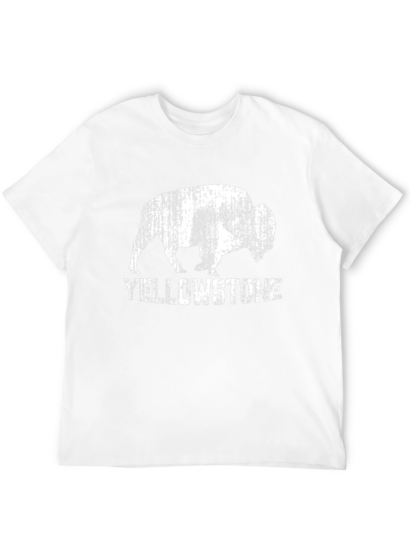 Black Yellowstone Bison Graphic Tee view 12