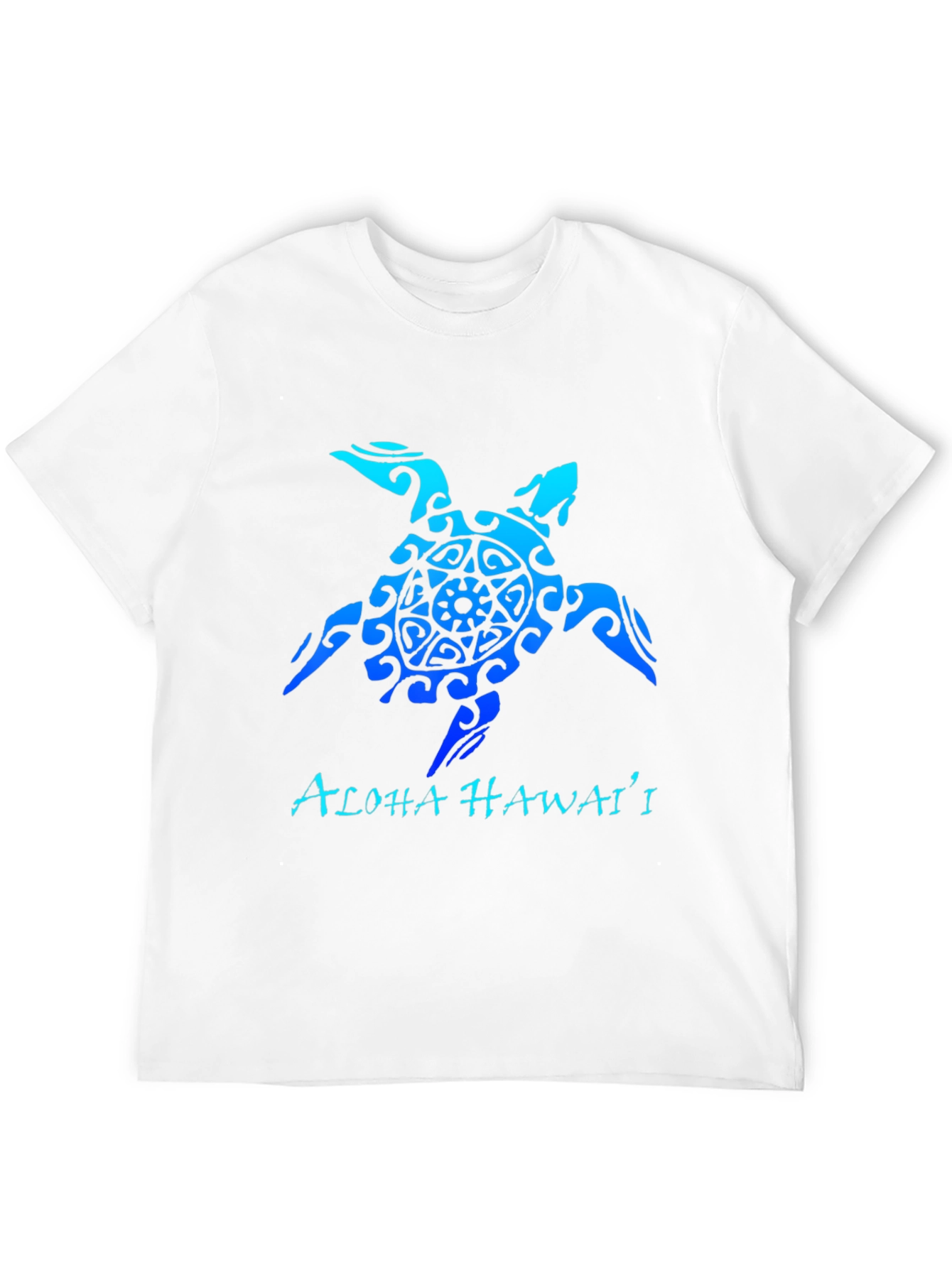 Black Aloha Hawaii Turtle Tee - Black T-Shirt view 12