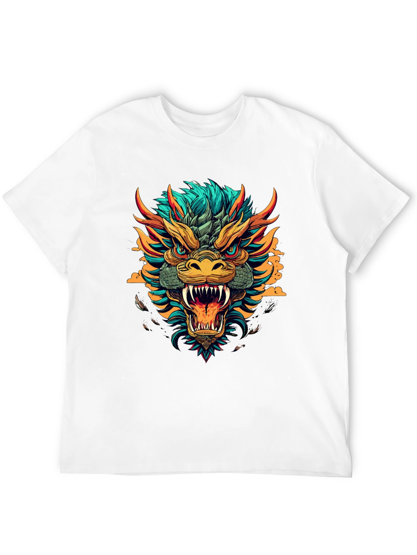 Black Dragon Graphic Black T-Shirt view 12