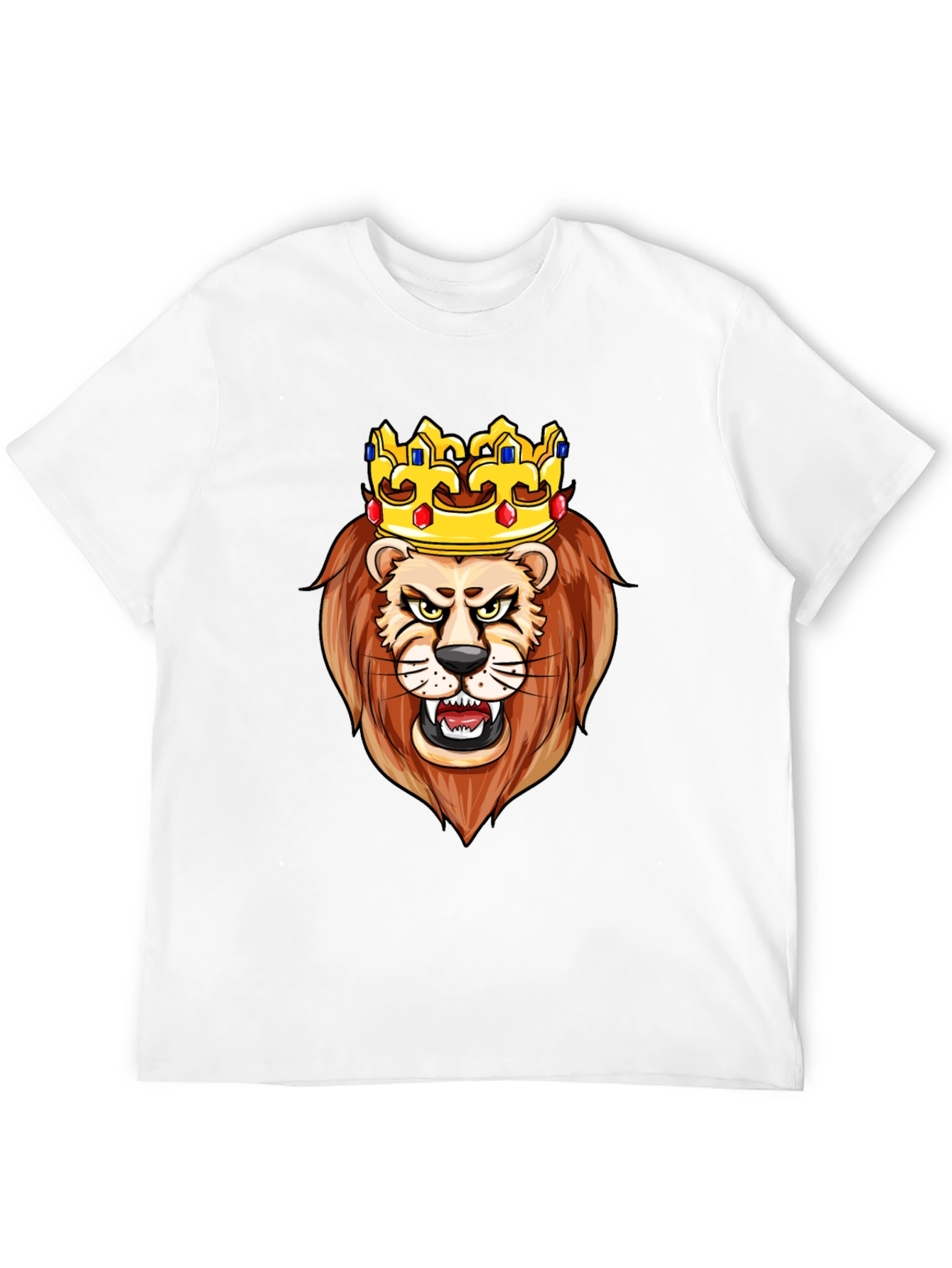 Black Lion King Graphic T-Shirt view 12