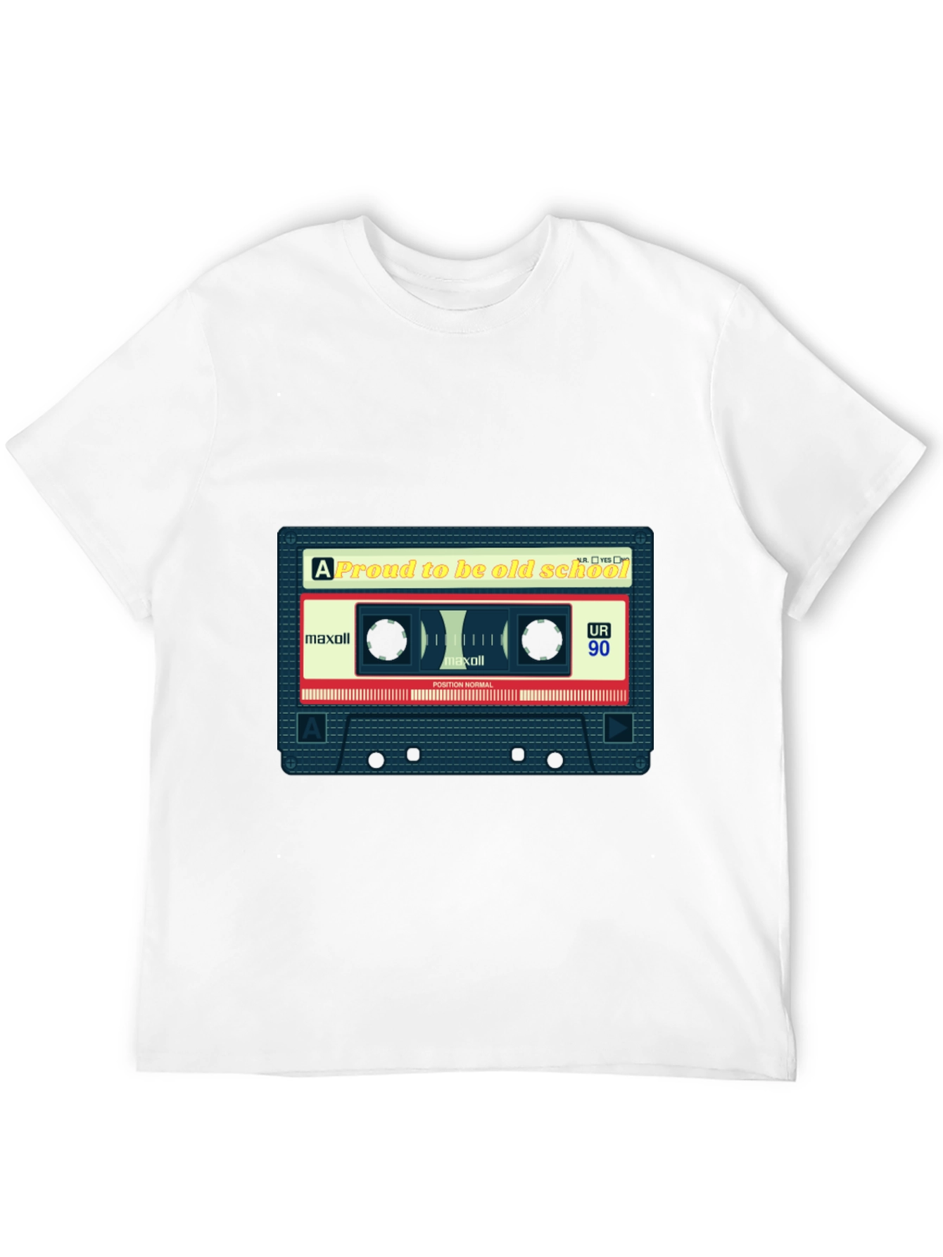 Black Retro Cassette Tape T-Shirt - Old School Cool view 12