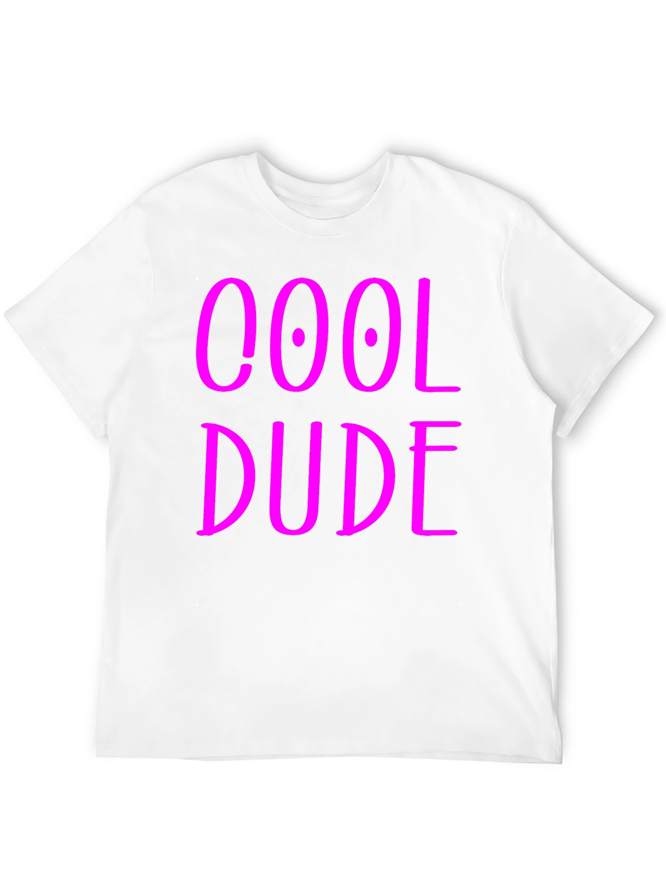 Black Cool Dude Graphic Tee - Black Cotton Blend T-Shirt view 12
