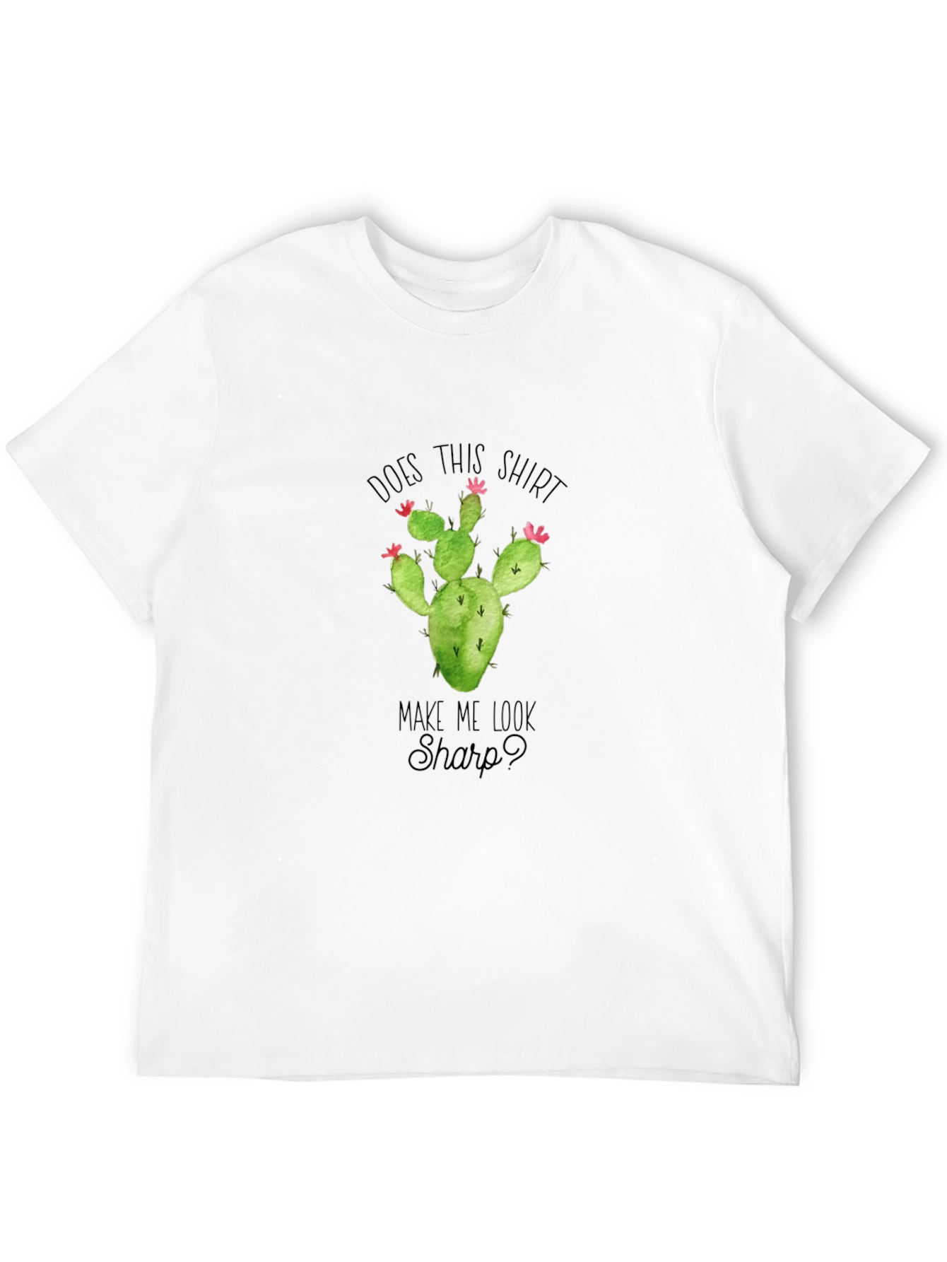 Black Cactus Graphic Tee - Does This Shirt Make Me Look Sharp? view 12