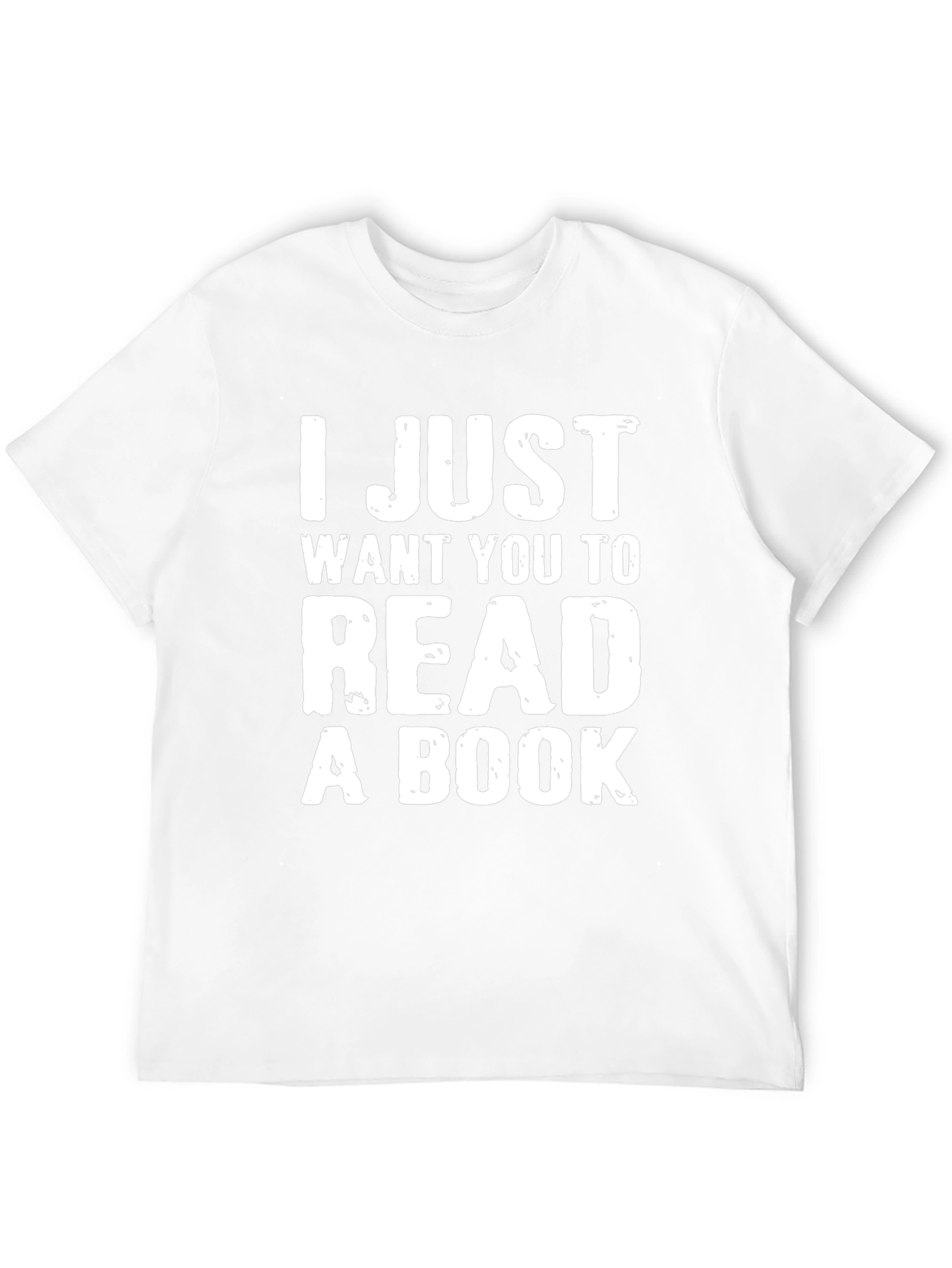 Black I Just Want You to Read a Book T-Shirt view 12
