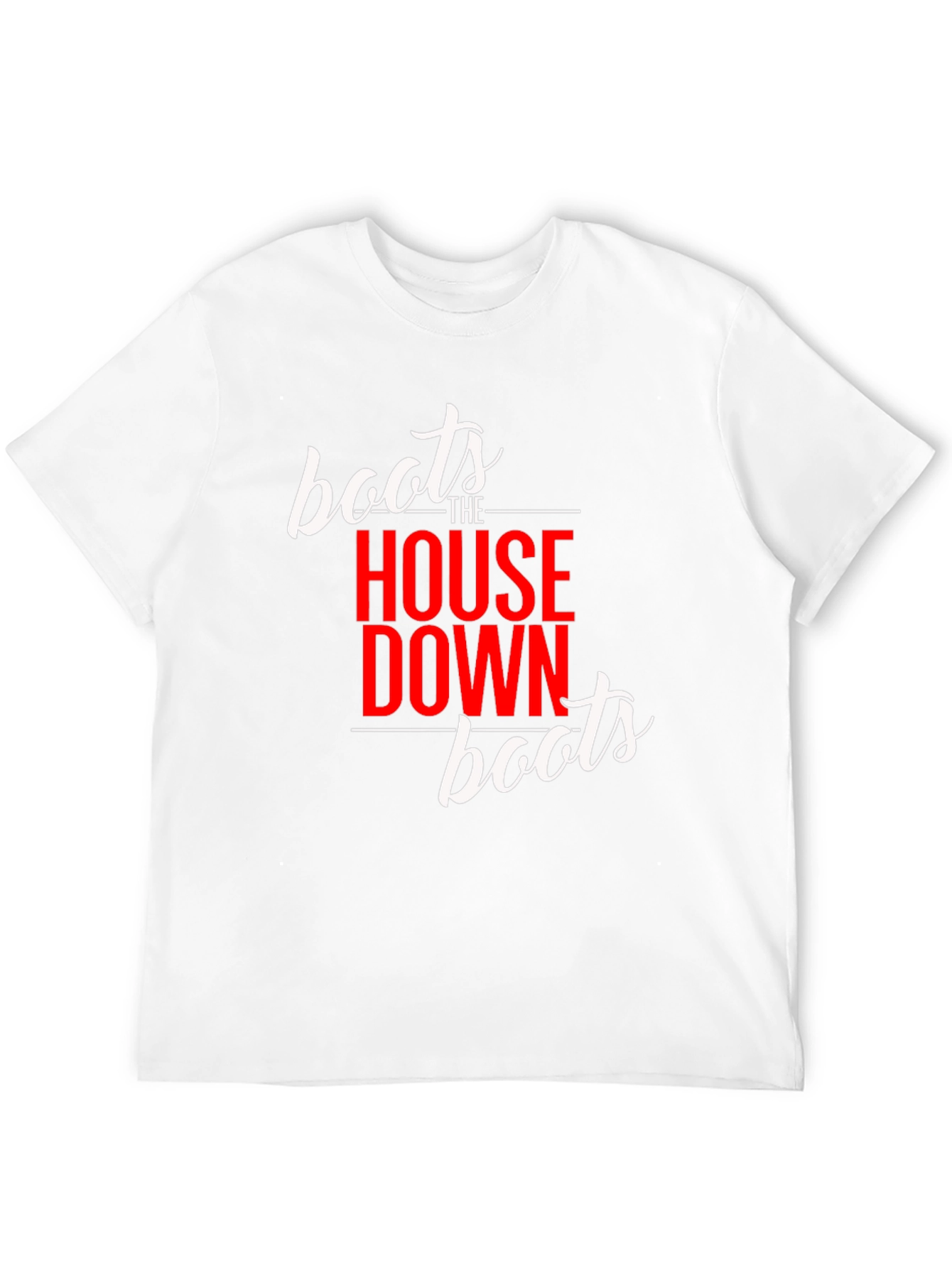 Black Boots The House Down Unisex T-Shirt view 12