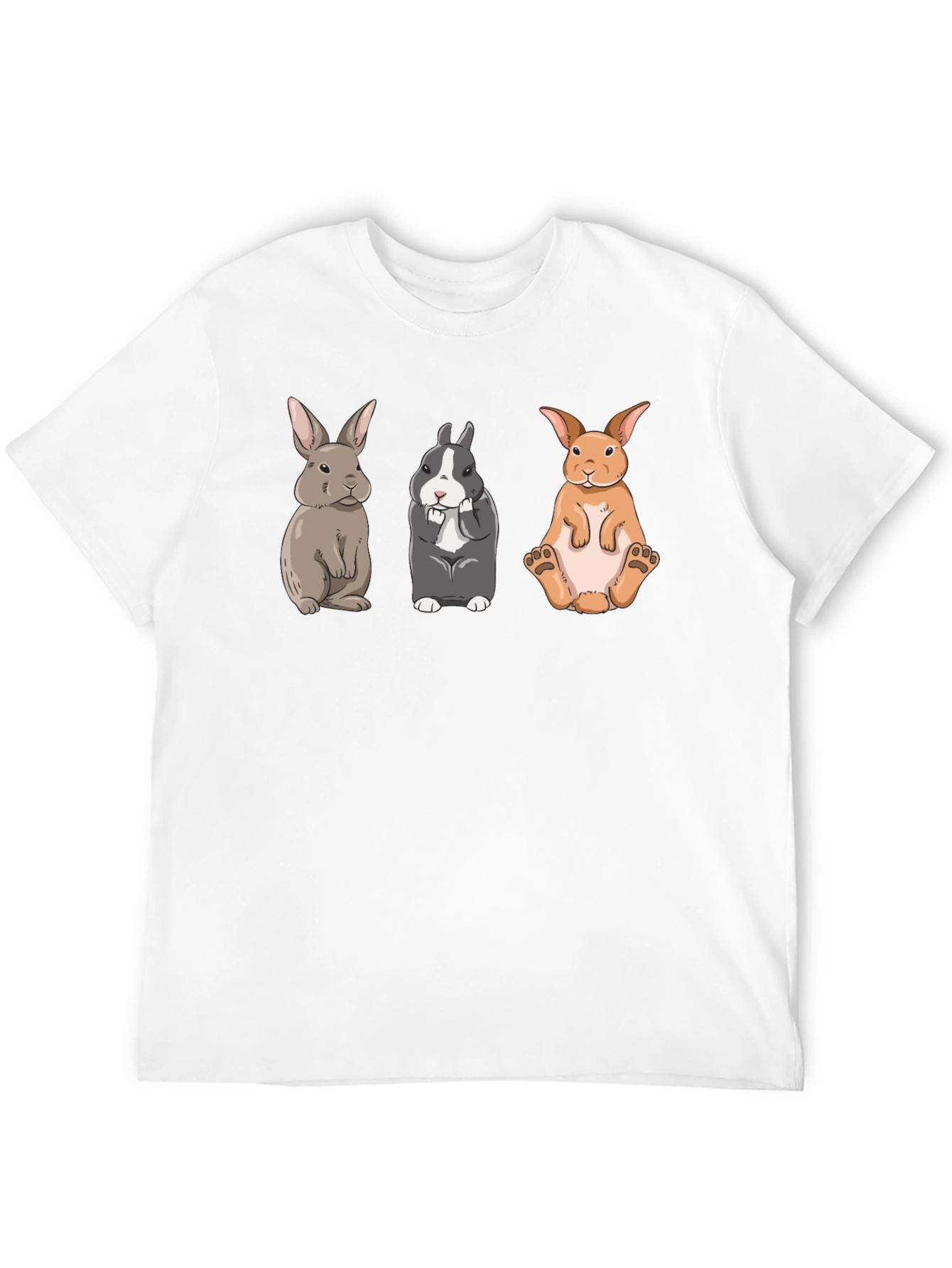 Black Rabbit Trio Graphic Tee view 12