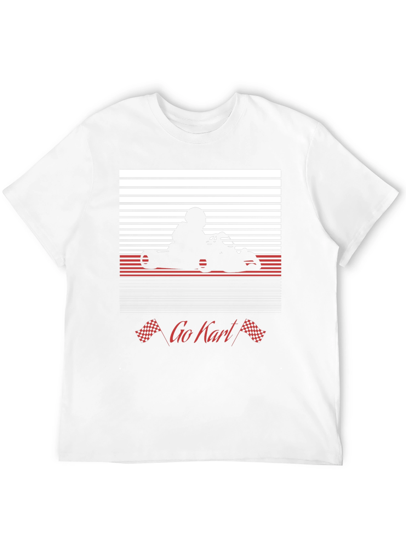 Go Kart Silhouette T-Shirt - 12