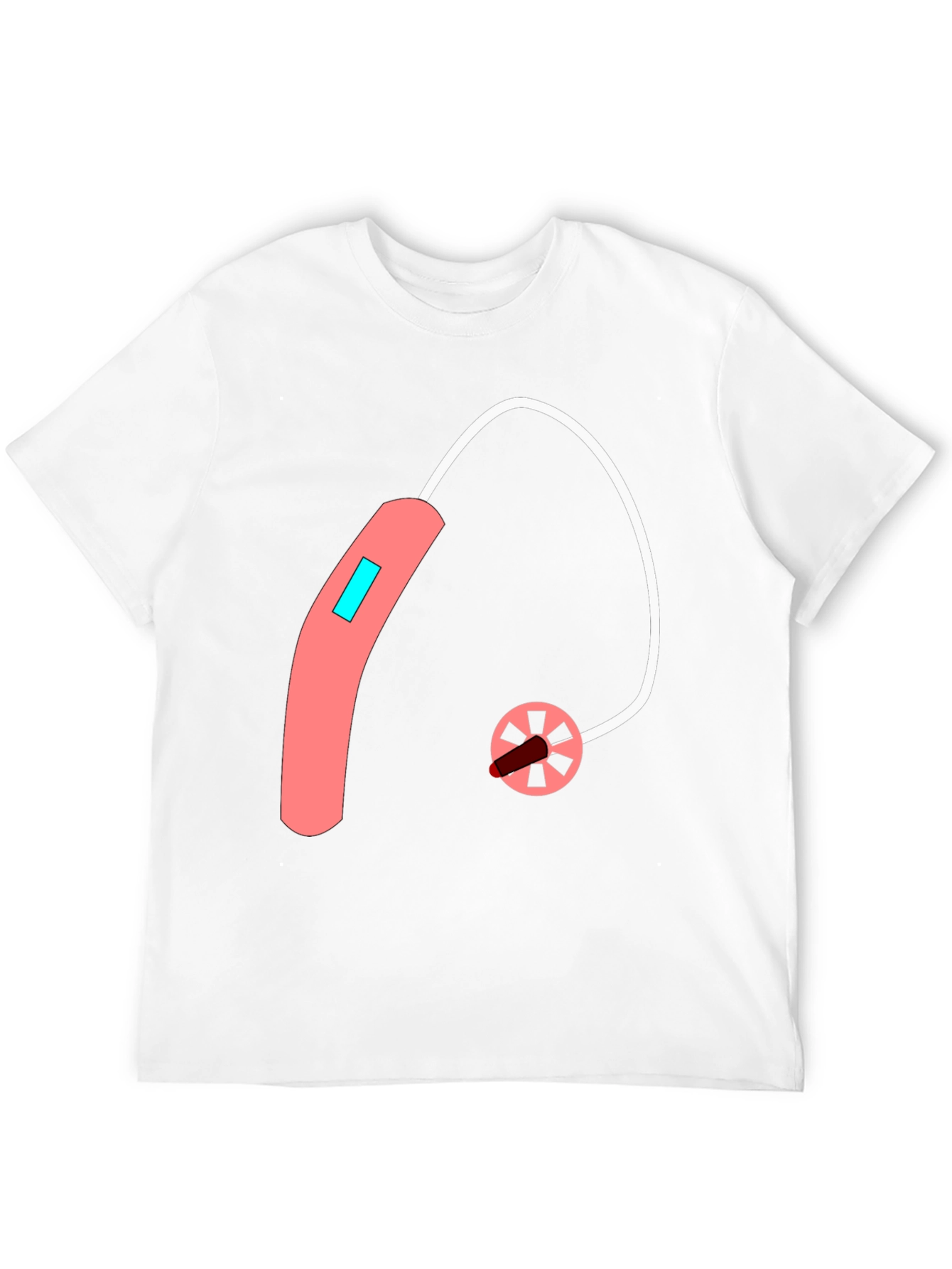 Hearing Aid Graphic Tee - Unique Design - 12