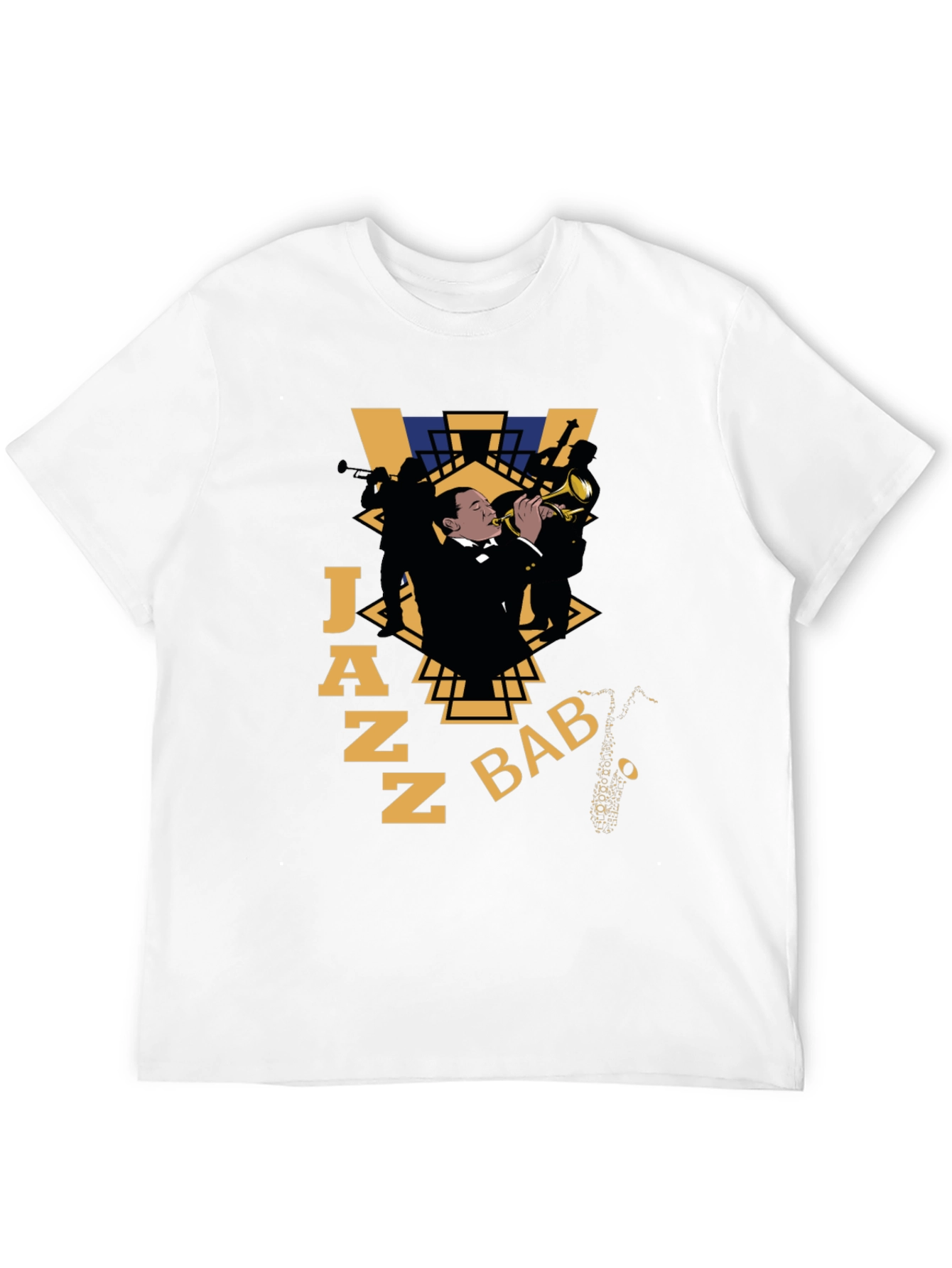Black Jazz Baby Graphic T-Shirt view 12