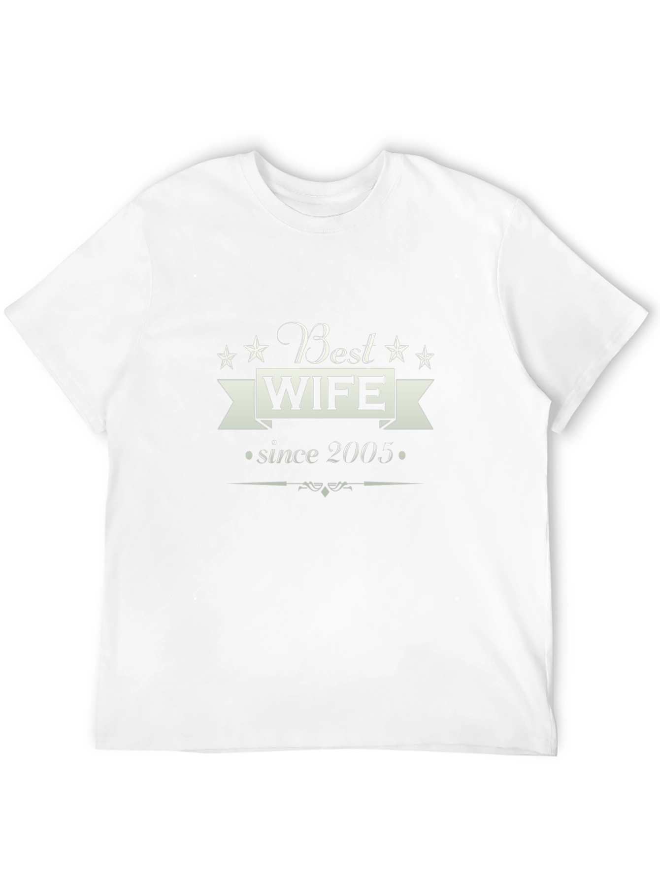 Black Best Wife Since 2005 T-Shirt view 12