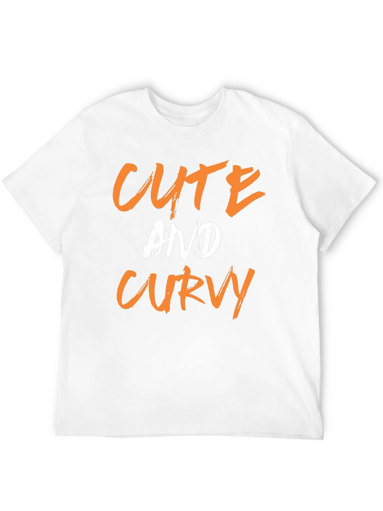 Black Cute And Curvy Graphic T-Shirt view 12
