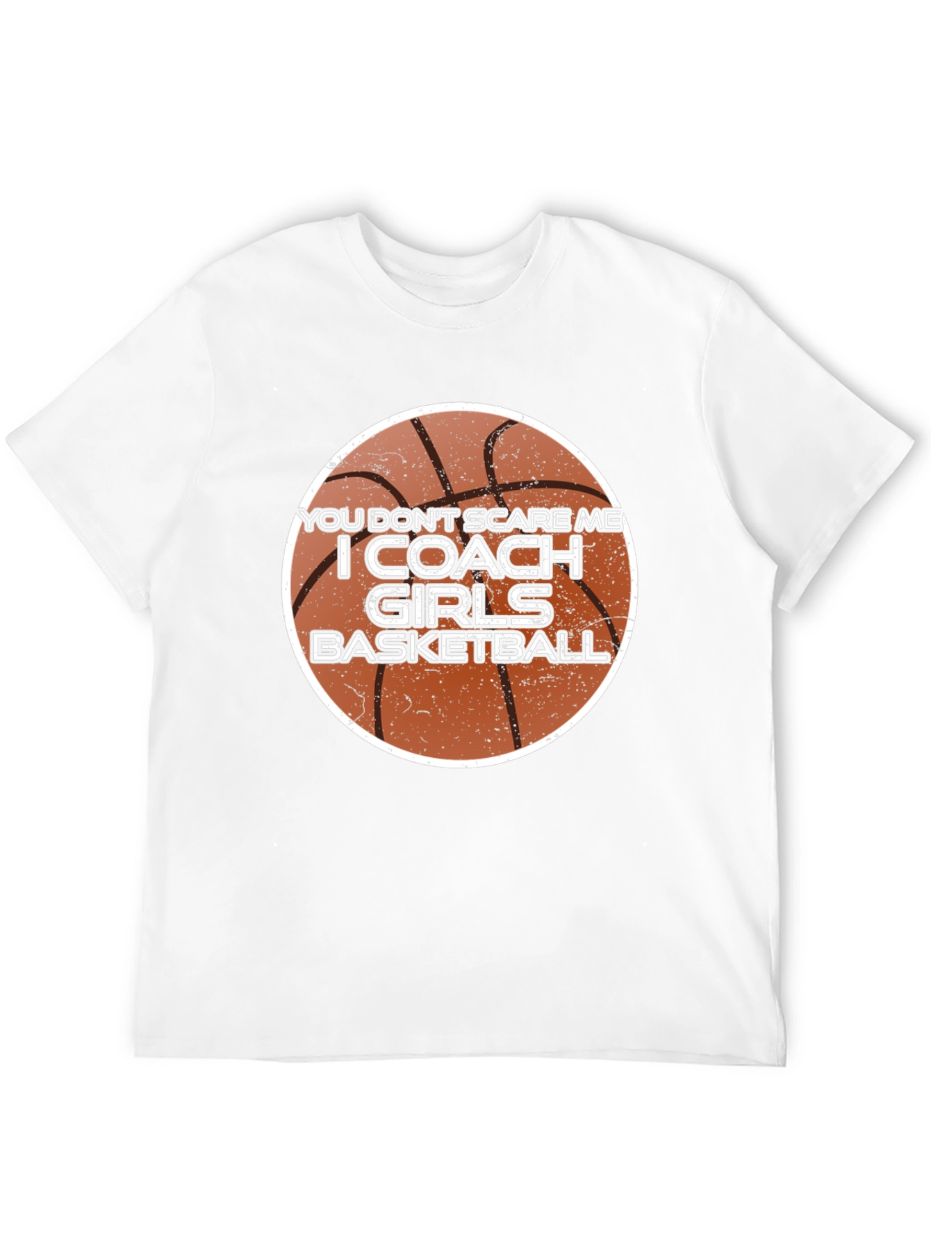 Black Girls Basketball Coach T-Shirt - Funny Design view 12