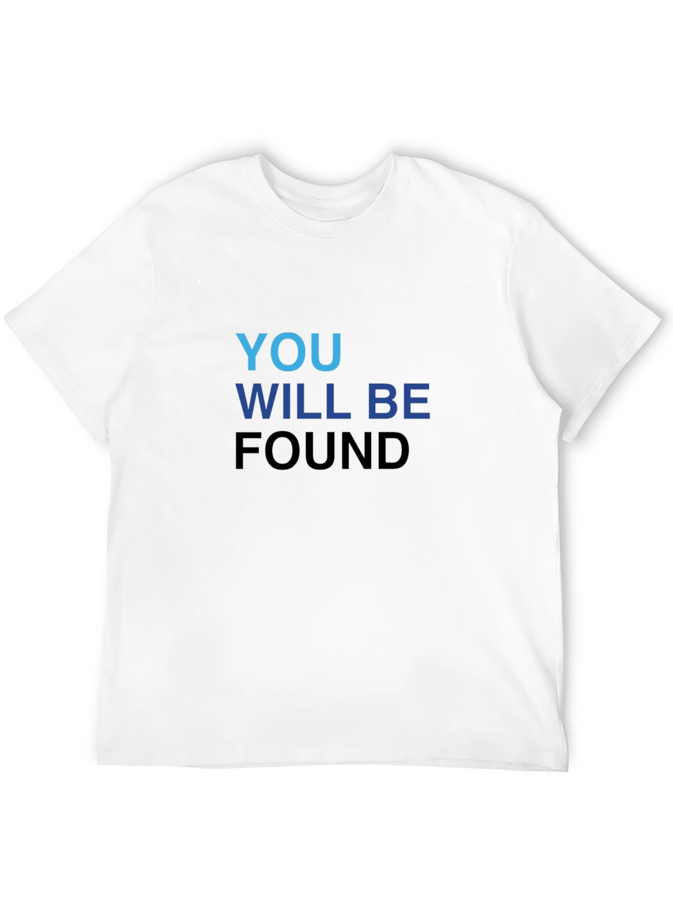 Black You Will Be Found Black T-Shirt view 12