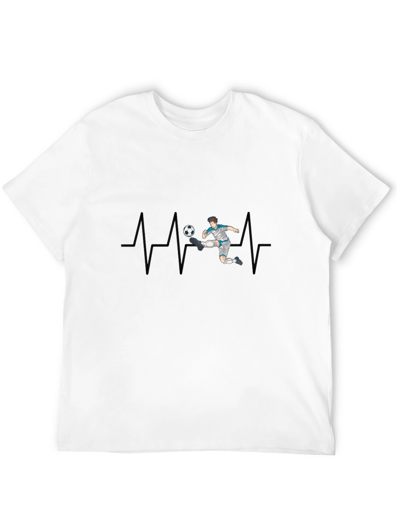 Soccer Heartbeat T-Shirt - Passionate Fan Apparel - 12