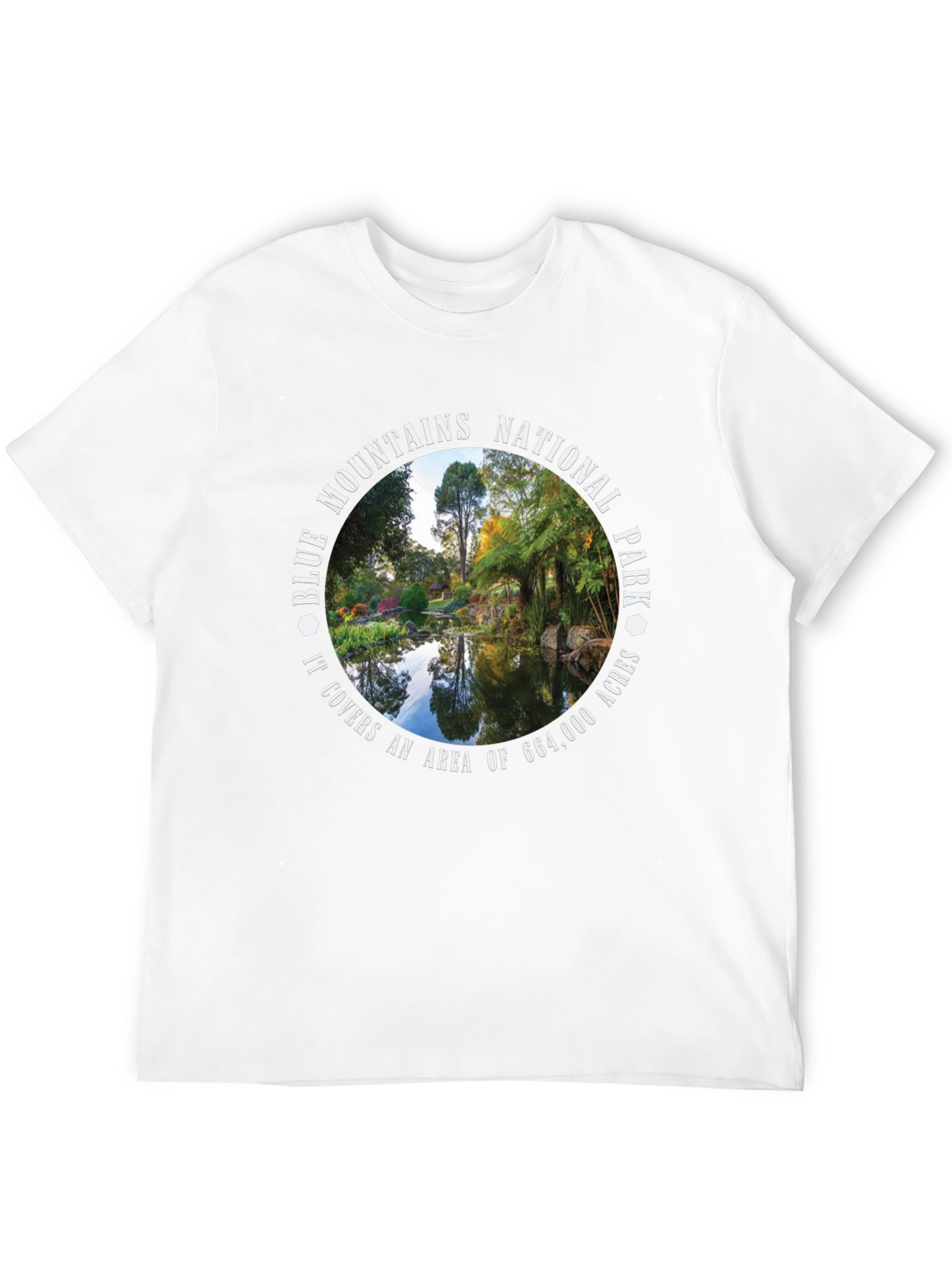 Black Blue Mountains National Park T-Shirt view 12