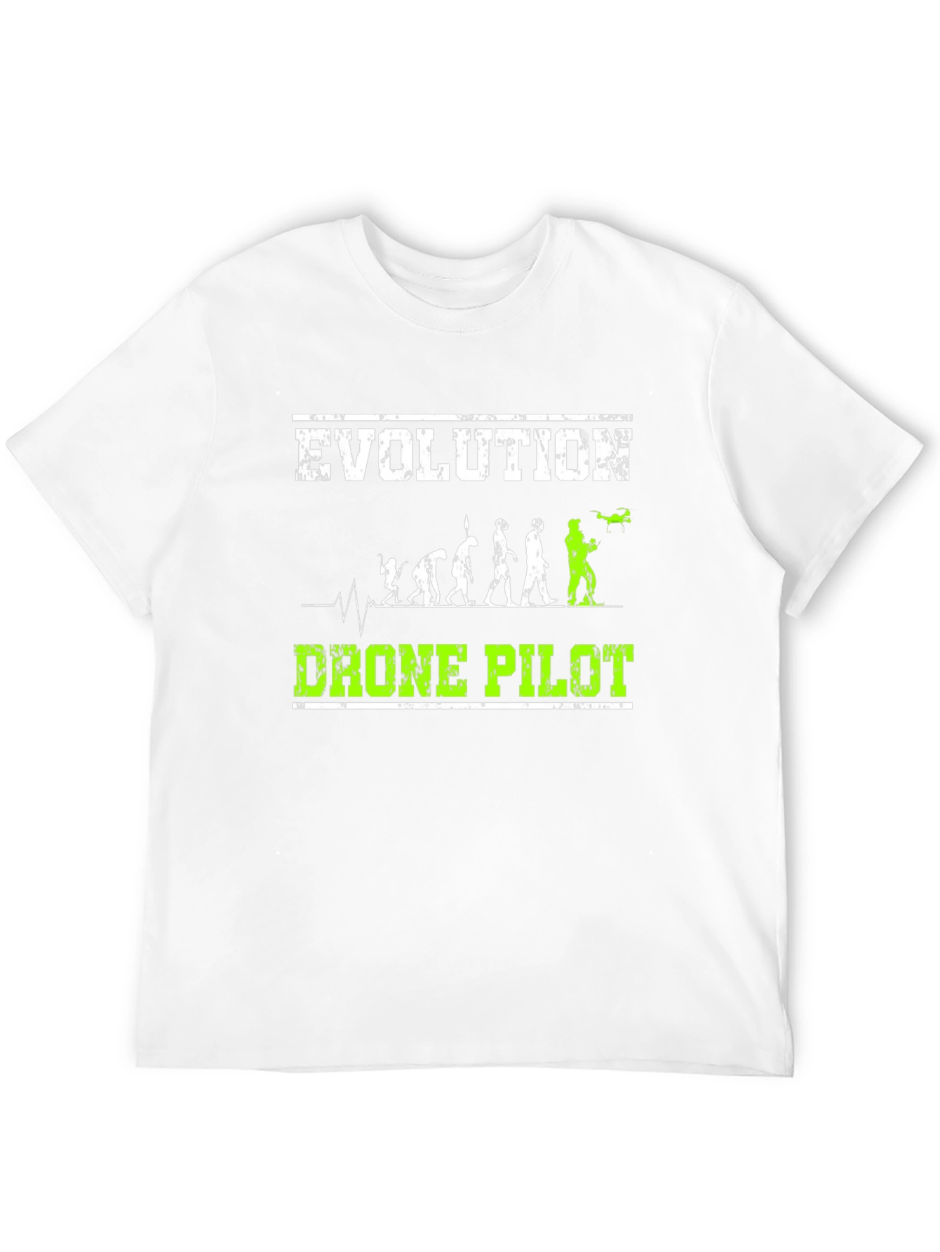 Black Evolution Drone Pilot Black T-Shirt view 12