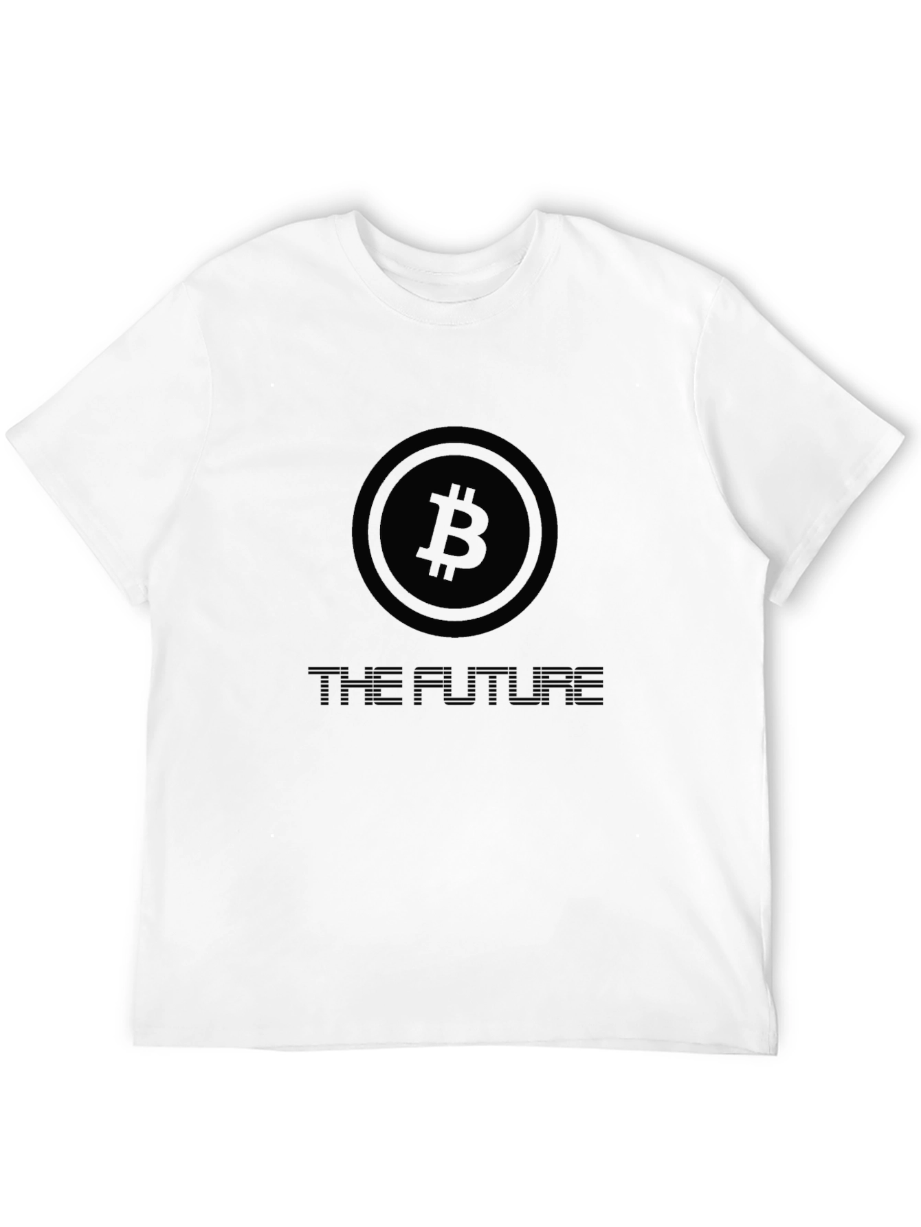 Black Bitcoin: The Future T-Shirt - Crypto Tee view 12