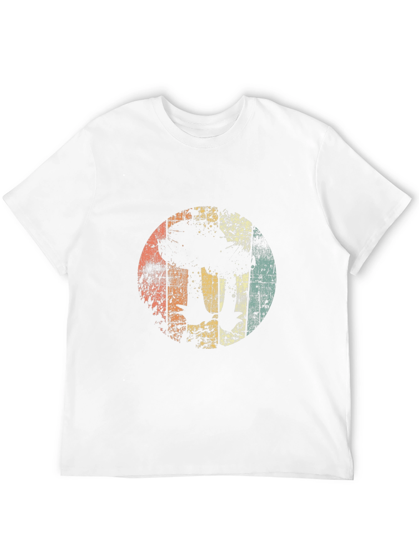 Black Retro Mushroom T-Shirt - Vintage Style Tee view 12