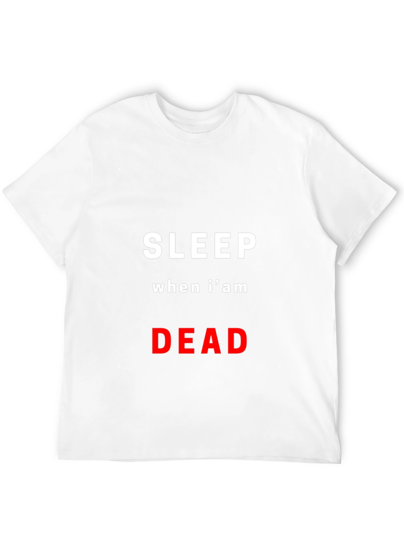 Black Sleep When I'm Dead Graphic T-Shirt view 12