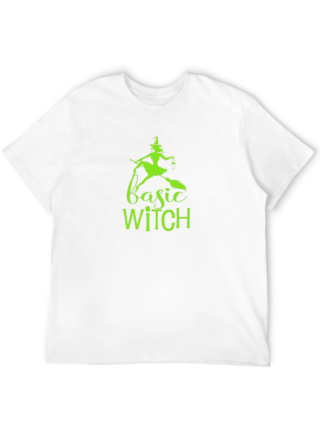 Black Basic Witch Graphic Tee - Halloween Shirt view 12
