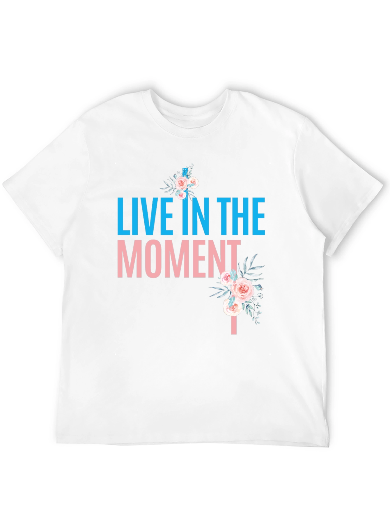Black Live in the Moment Floral T-Shirt view 12