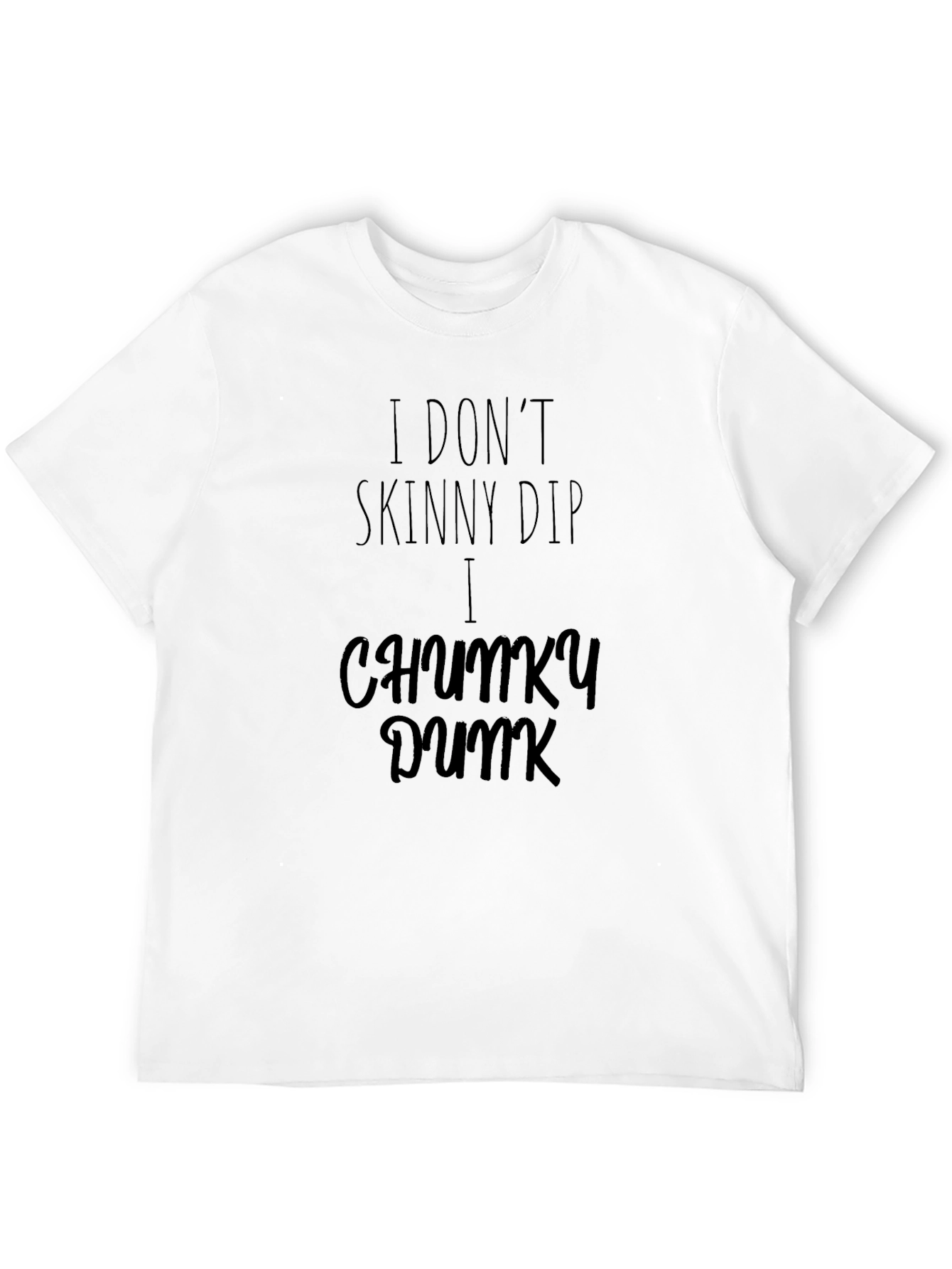 Black Chunky Dunk T-Shirt - Funny Graphic Tee view 12