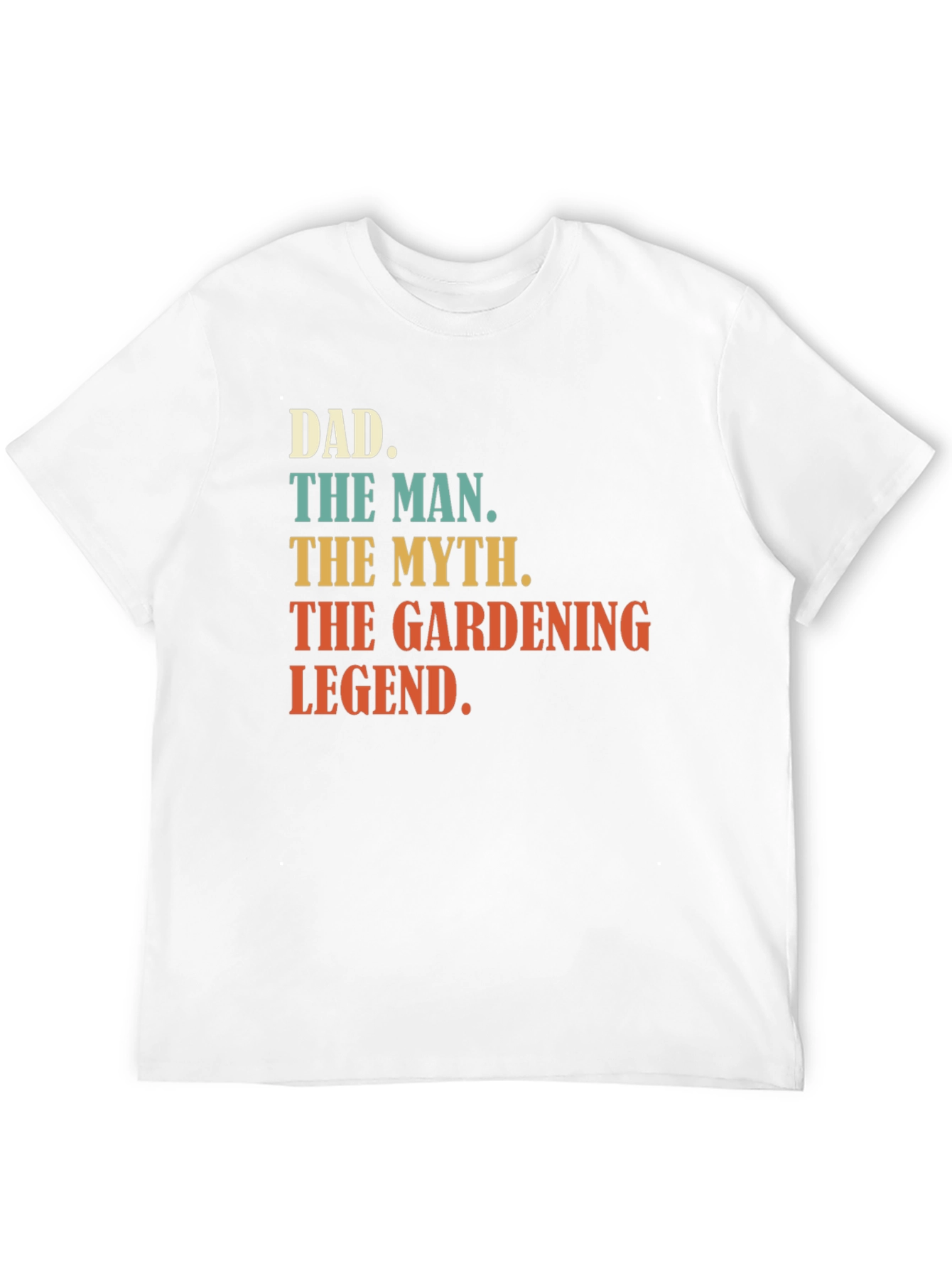 Black Dad Gardening Legend Graphic T-Shirt view 12