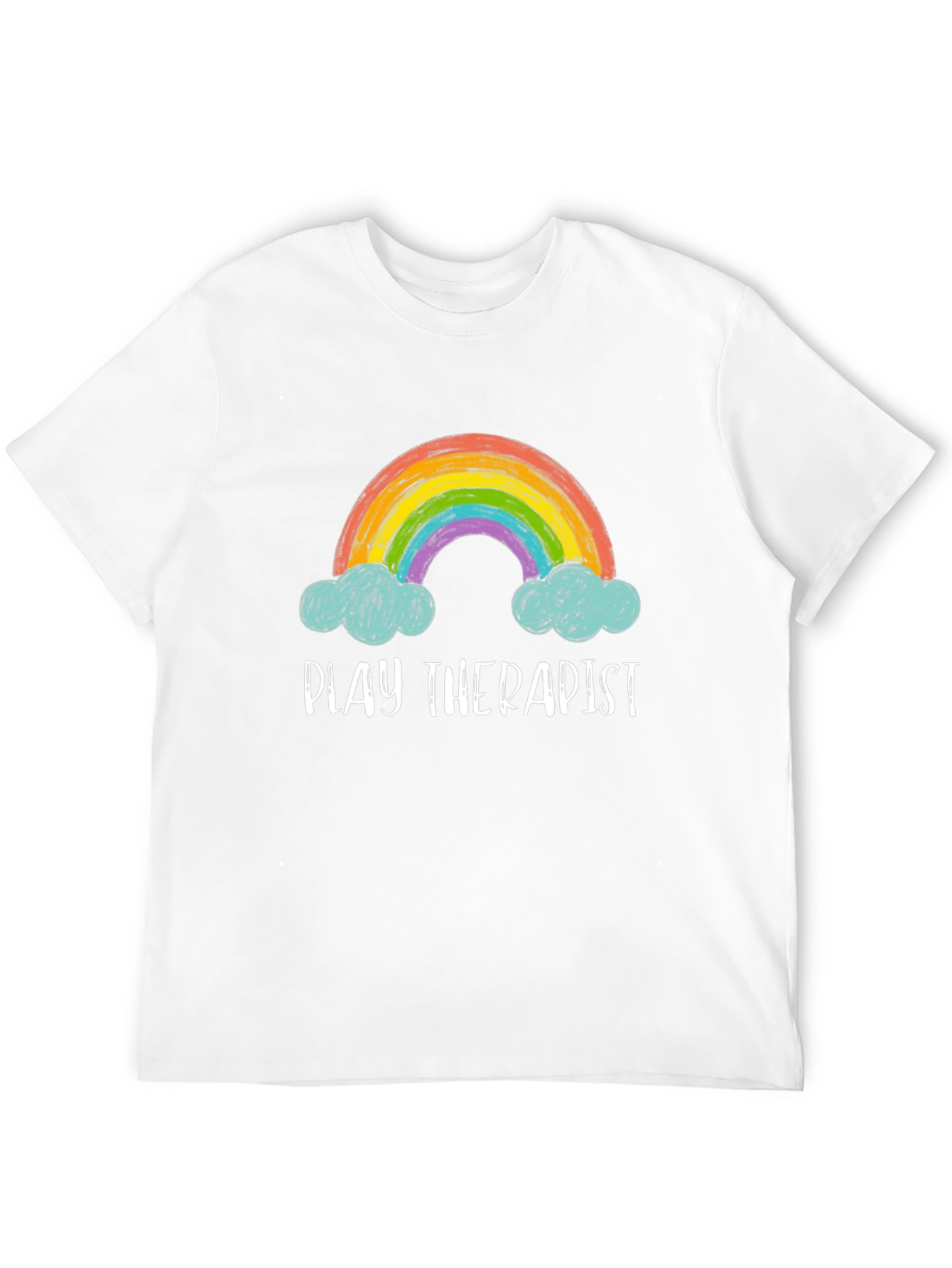 Play Therapist Rainbow Graphic Tee - 12