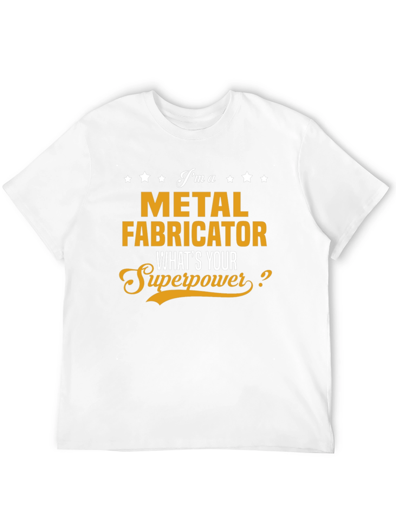 Black Metal Fabricator Superpower T-Shirt view 12
