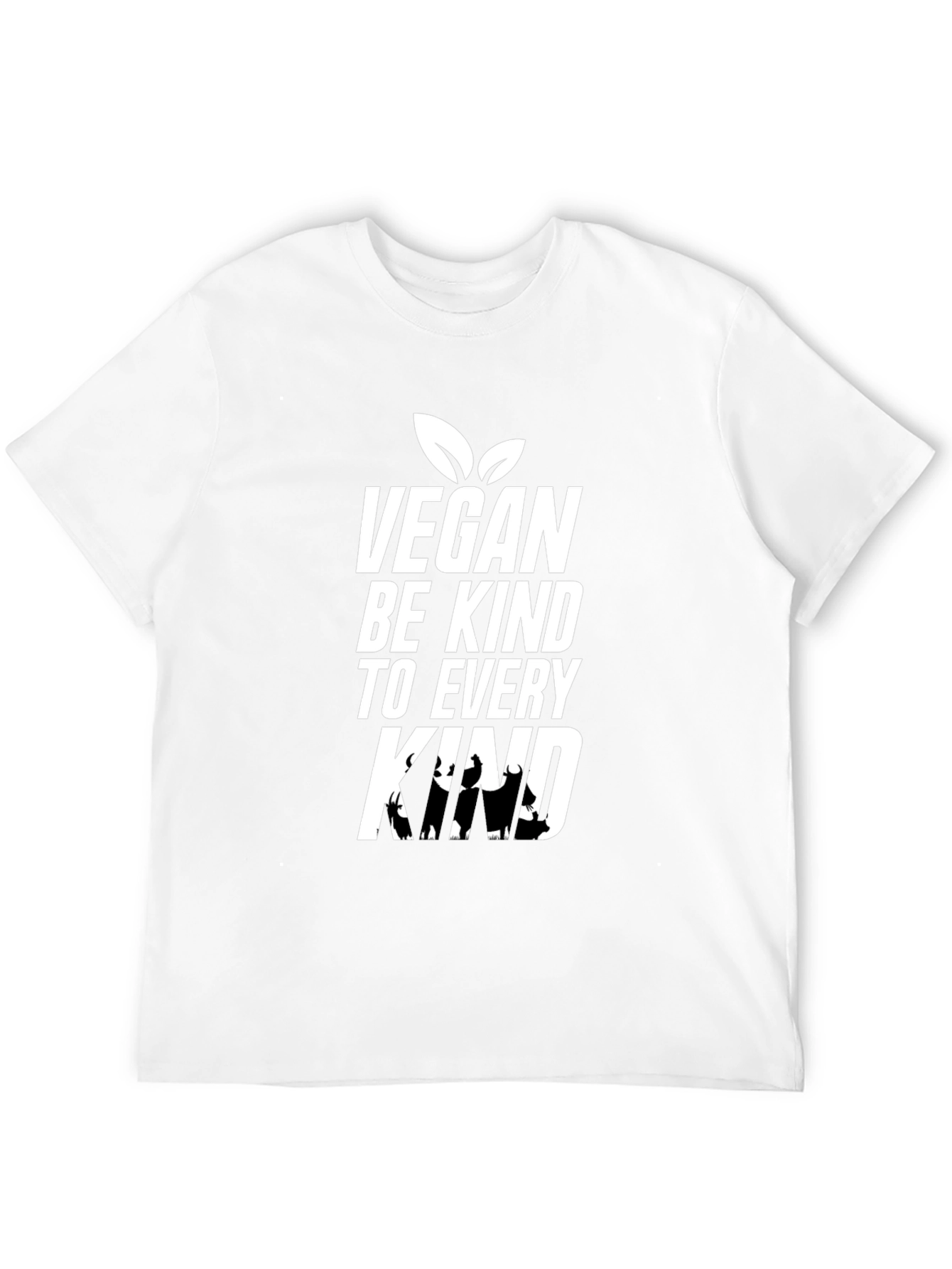 Black Vegan Be Kind T-Shirt, Animal Lover Tee view 12