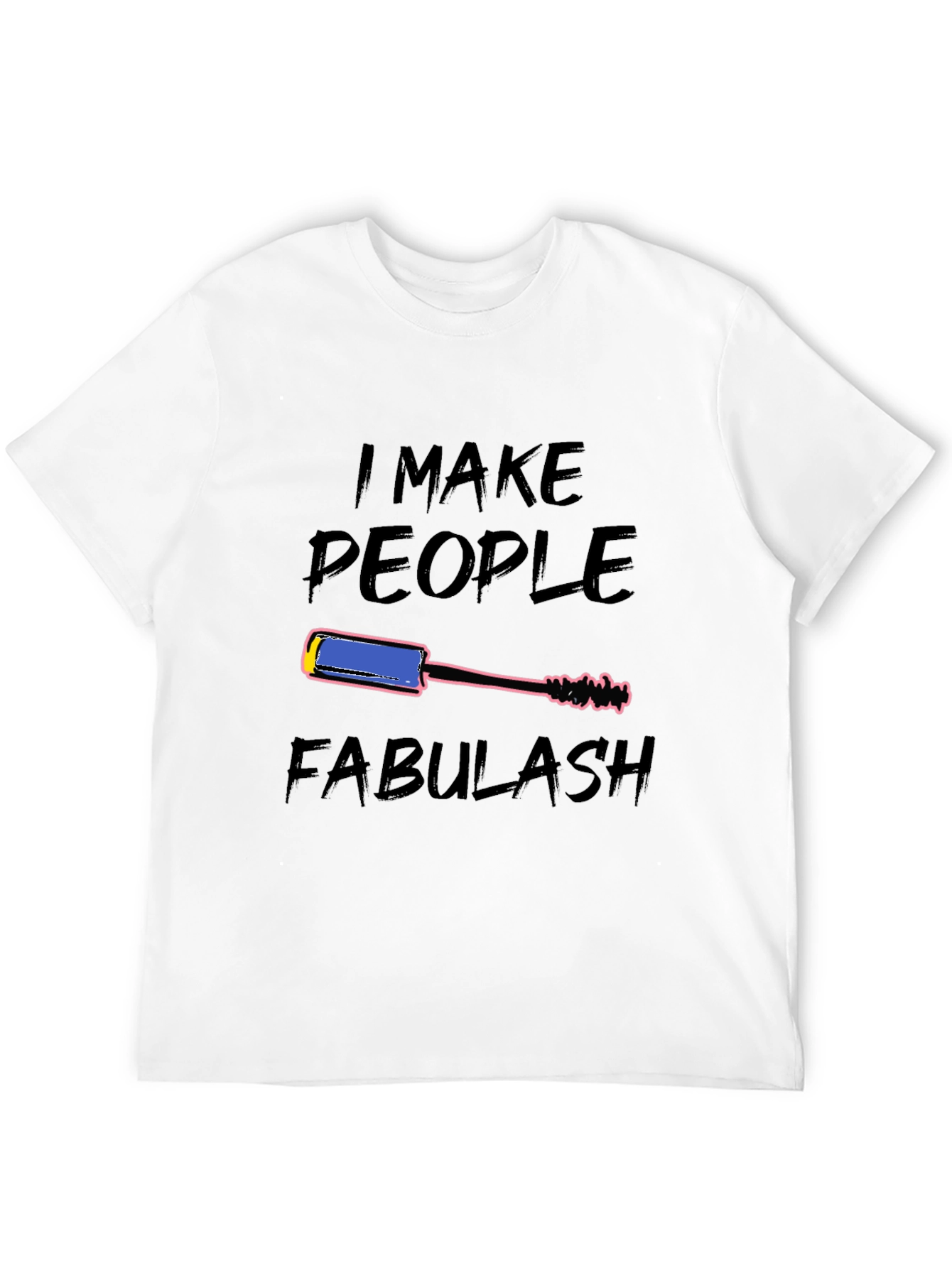 Black Fabulash Mascara T-Shirt - Beauty & Style view 12