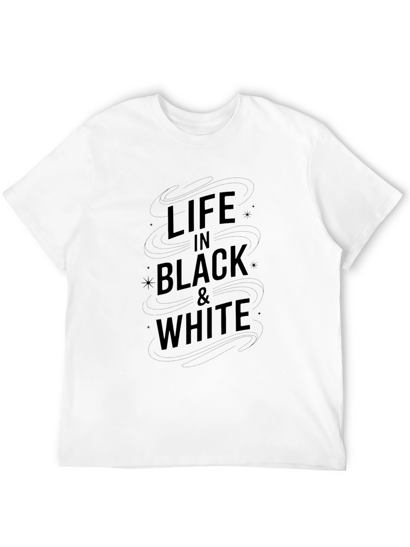 Black Life in Black & White Graphic Tee view 12