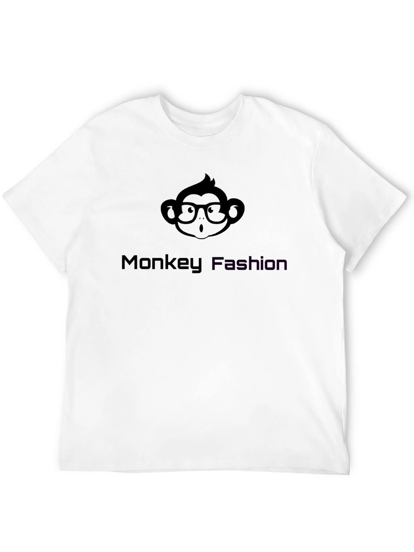 Black Monkey Fashion Graphic Tee - Black view 12