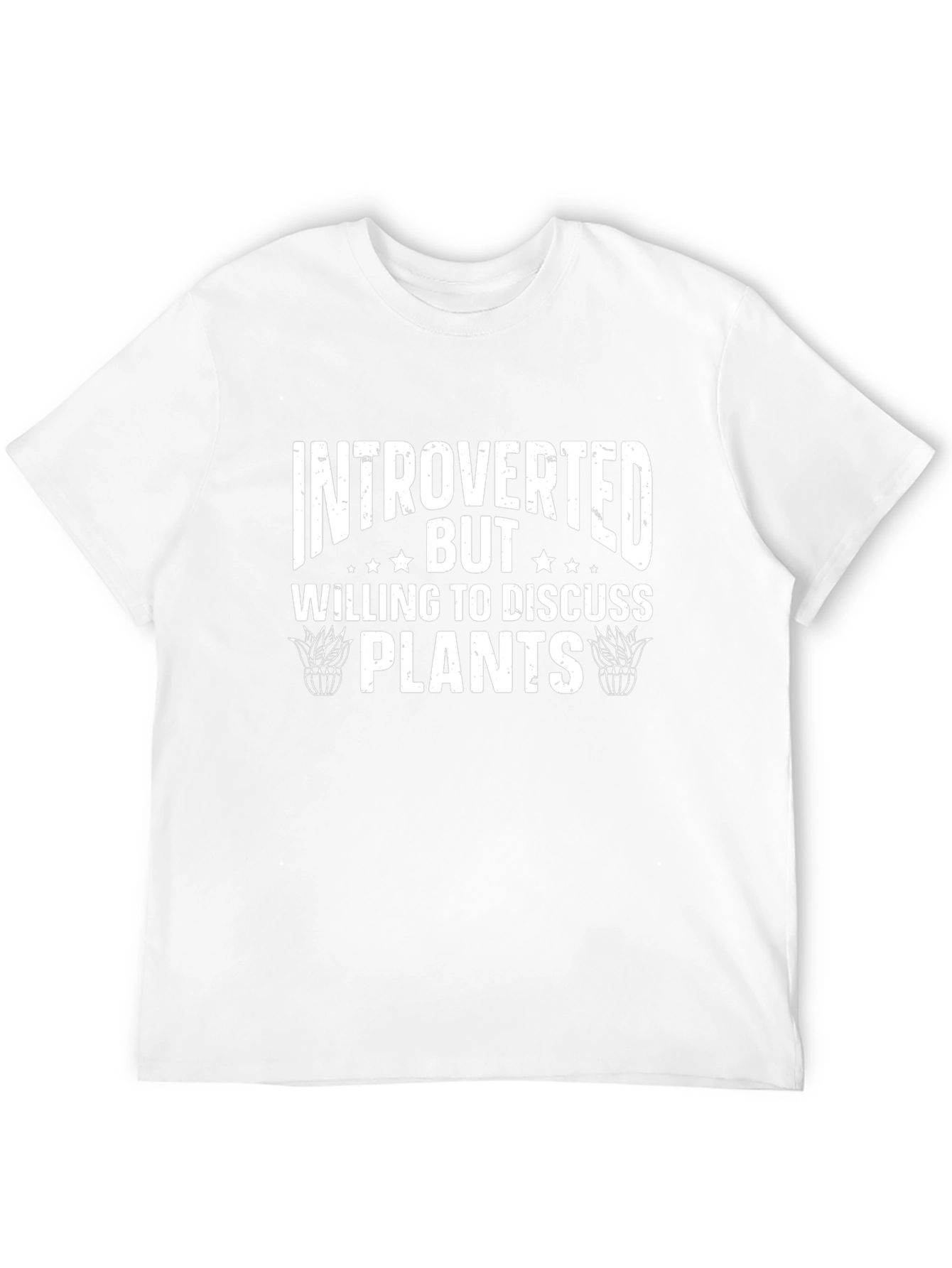 Black Introverted Plant Lover T-Shirt - Funny Gardening Tee view 12