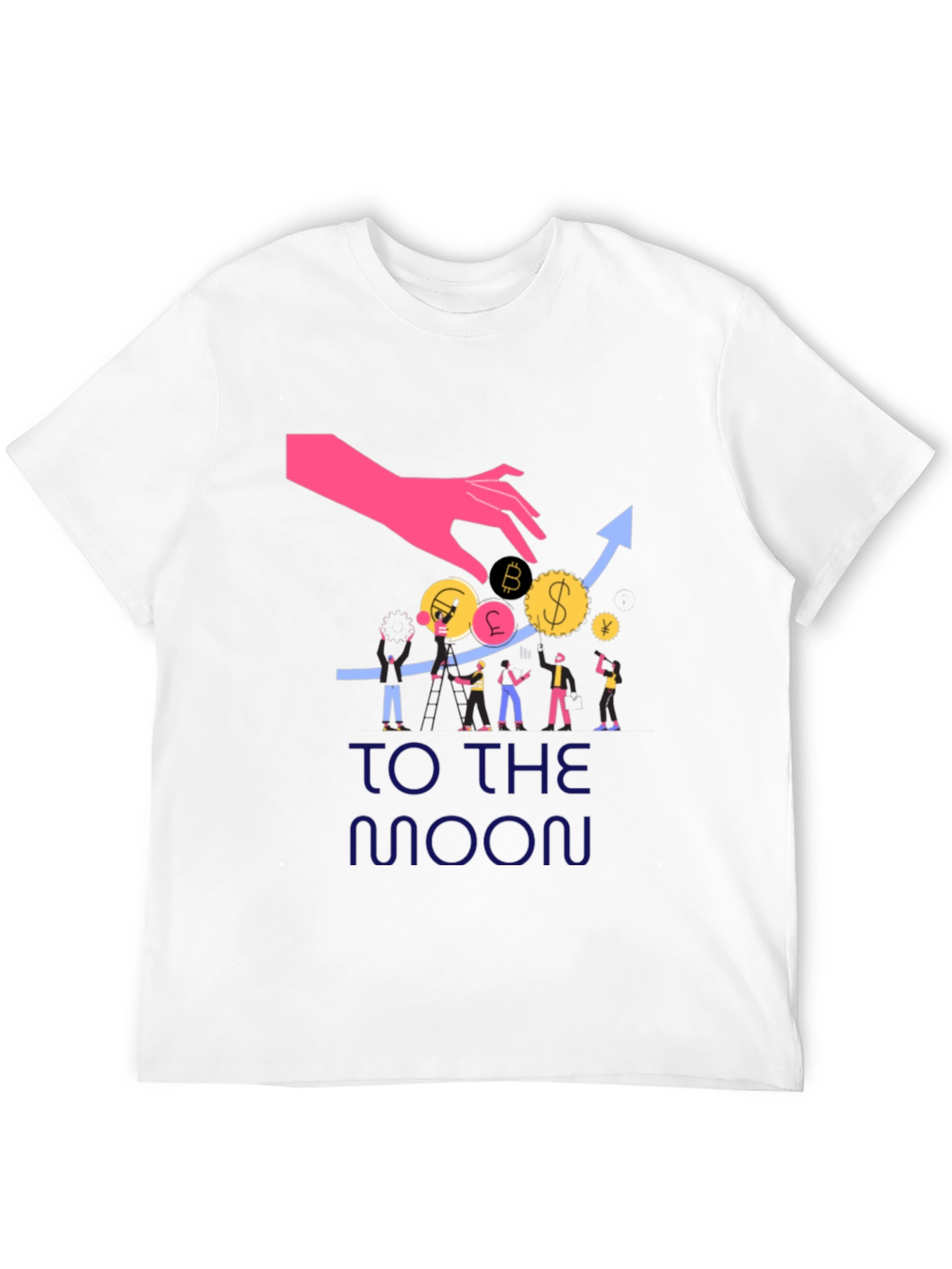 Black To the Moon Graphic Tee view 12