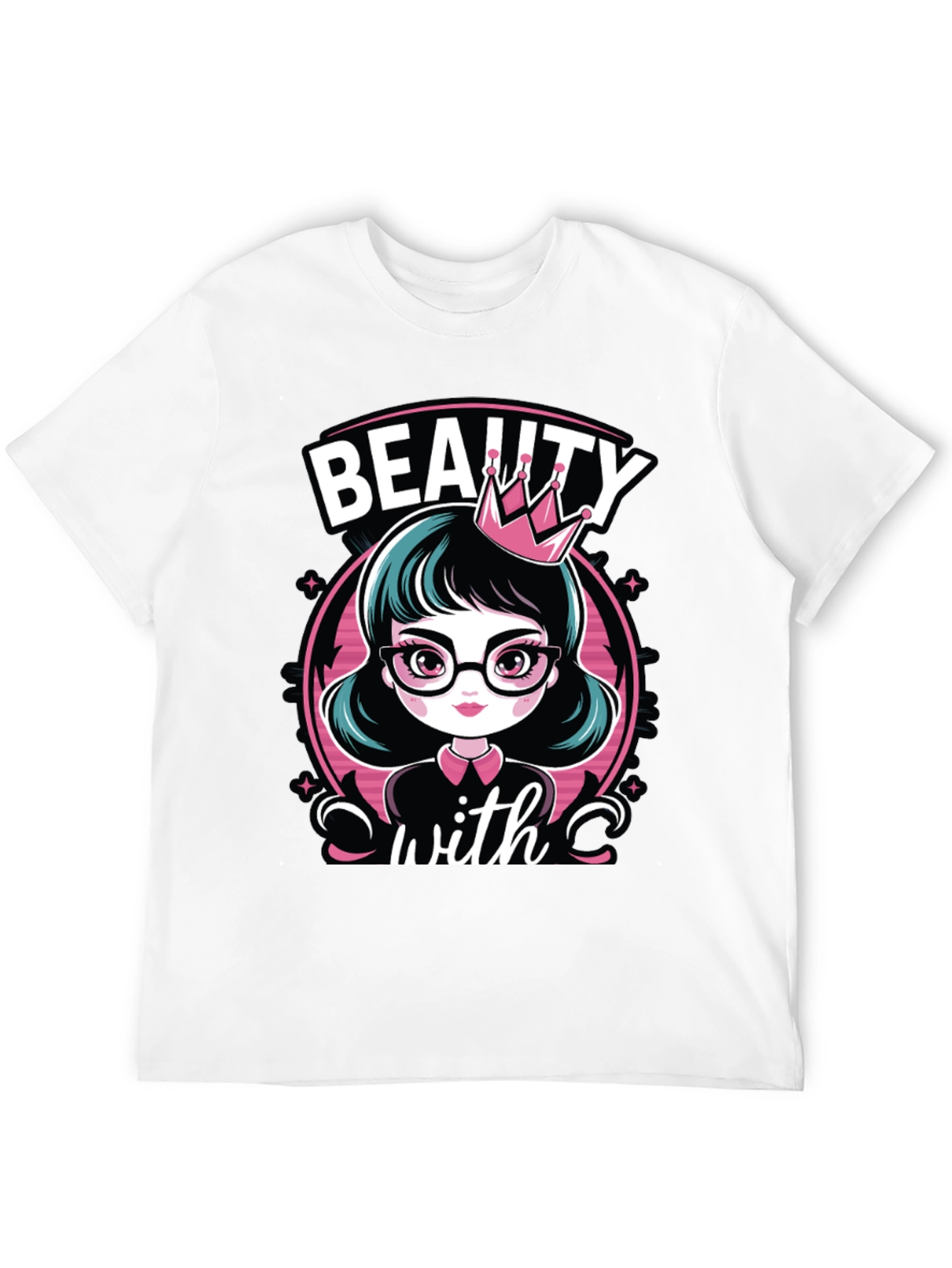 Beauty With Crown T-Shirt - 12