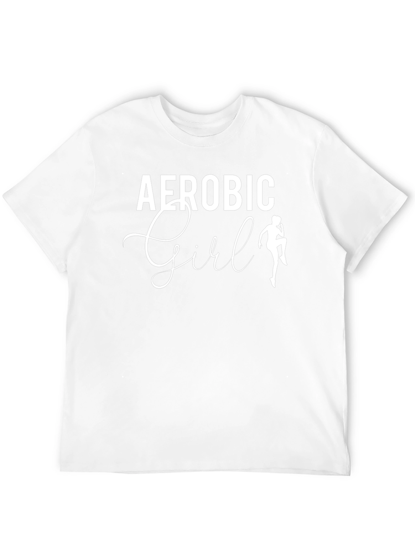 Black Aerobic Girl Black T-Shirt - Workout Fashion view 12
