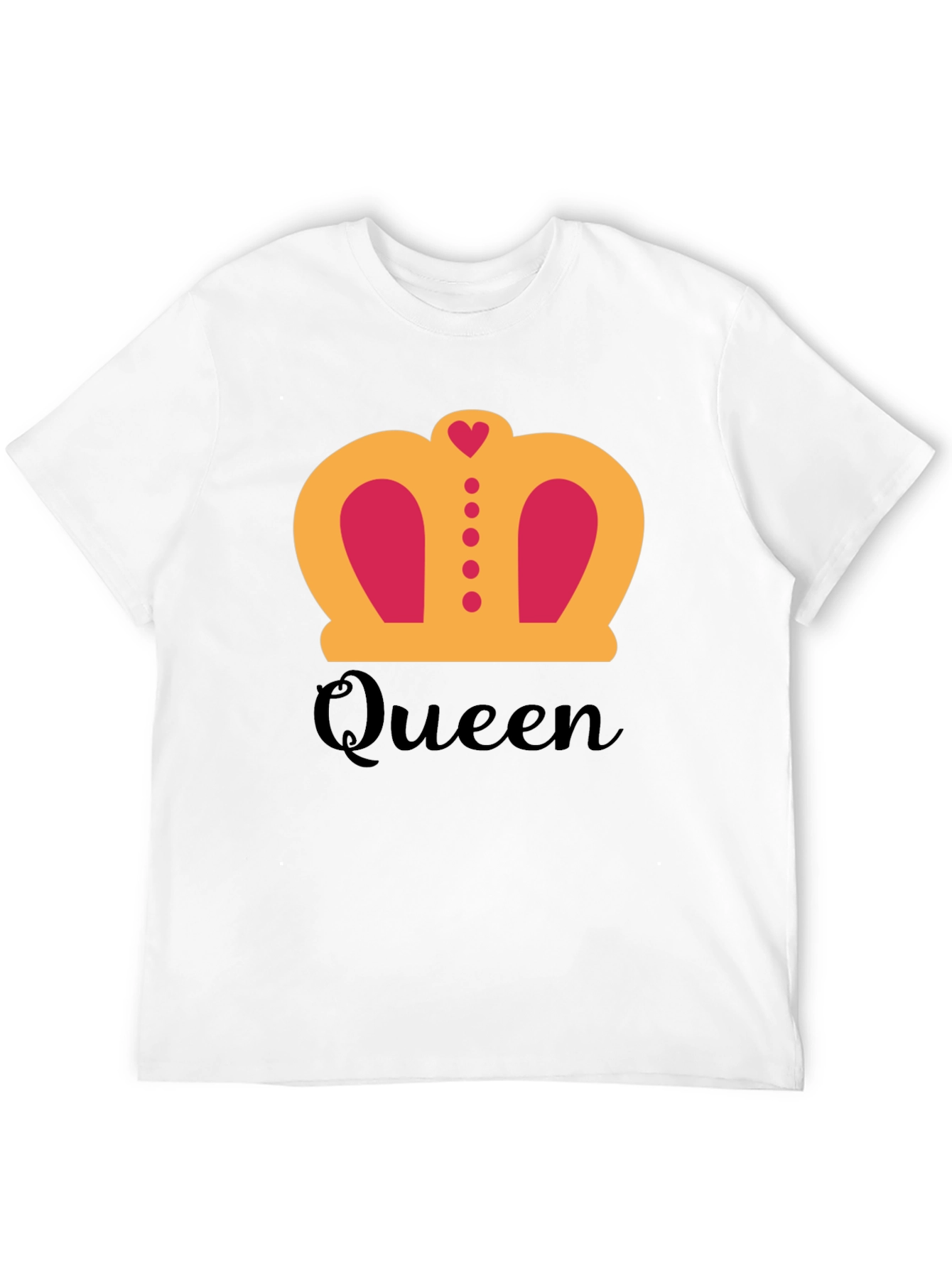 Black Queen Crown Graphic T-Shirt - Black view 12