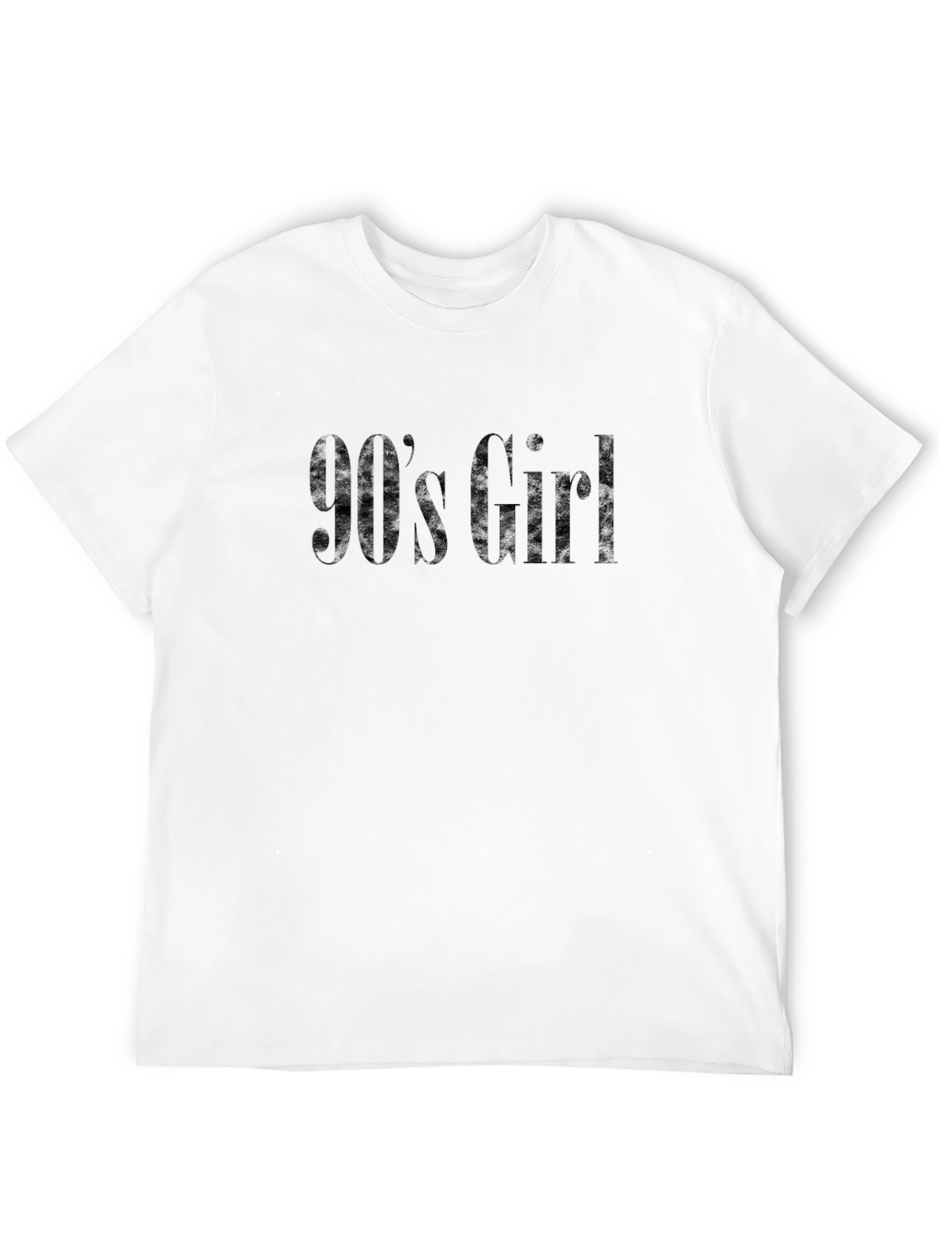 Black 90's Girl Black Graphic Tee view 12