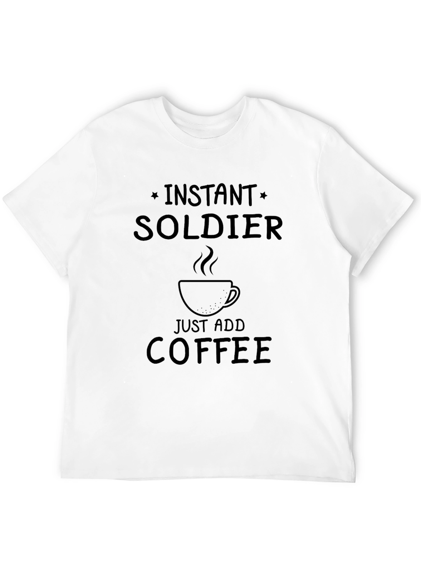Instant Soldier Just Add Coffee T-Shirt - 12